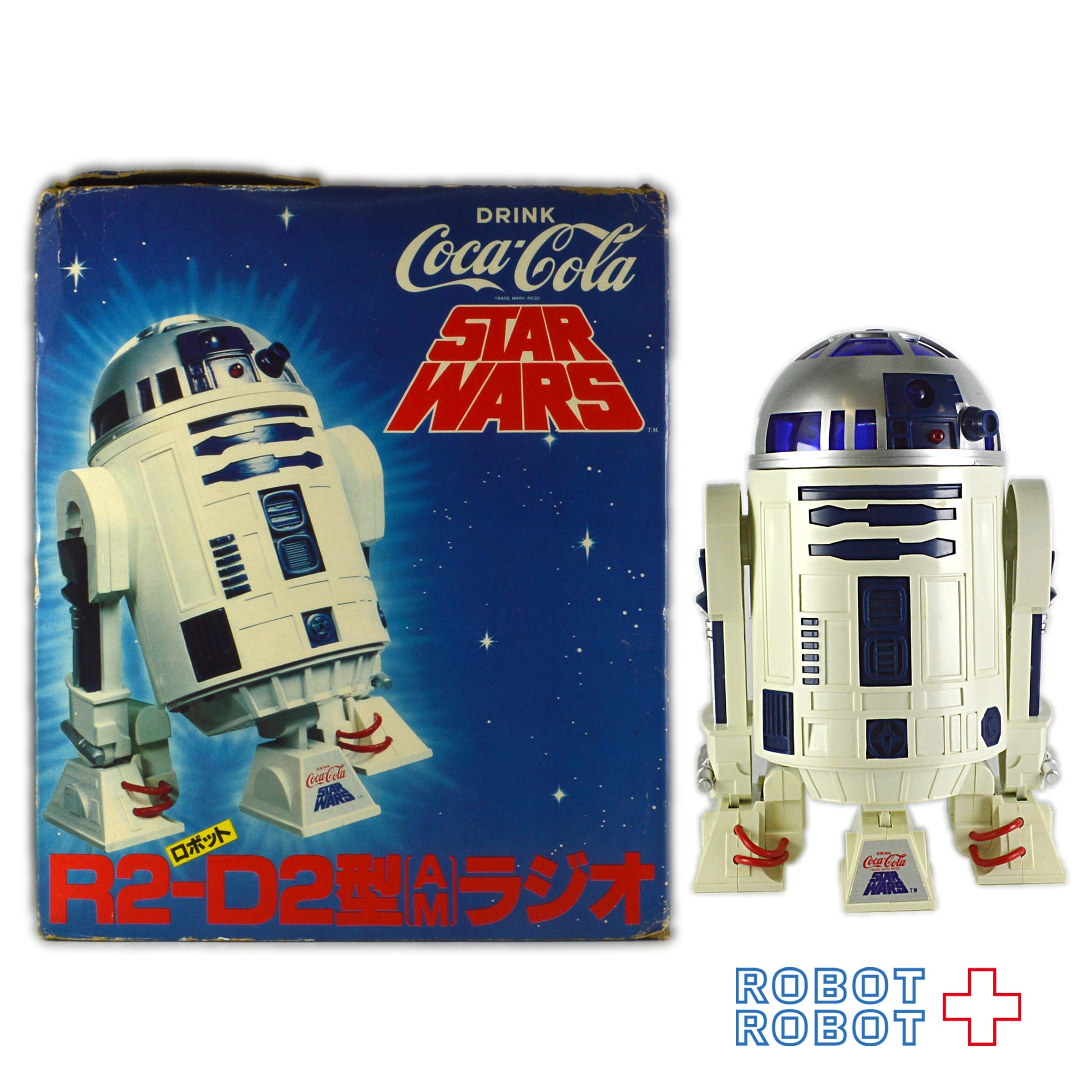 コカコーラ スター・ウォーズ R2-D2型 AMラジオ 箱付 – ROBOTROBOT