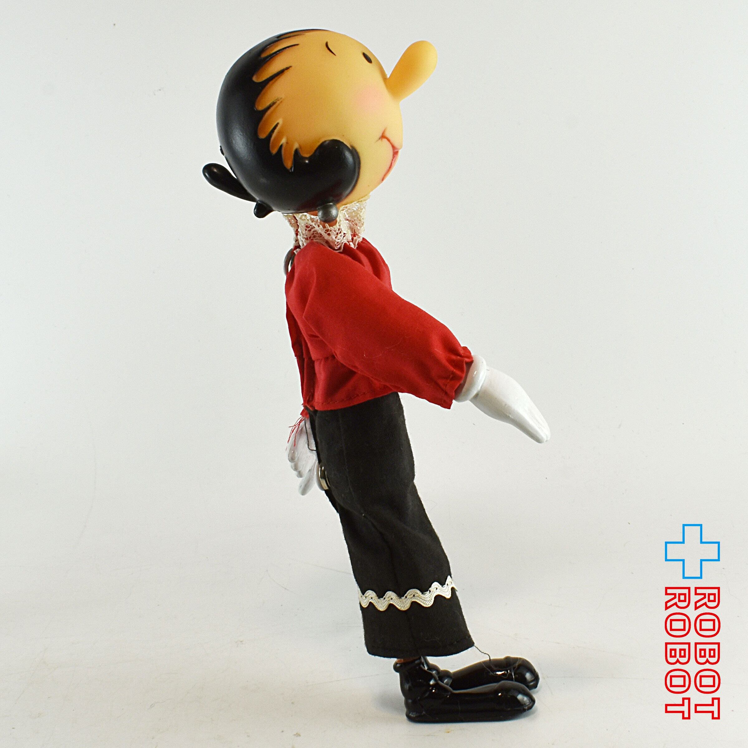 ○ アメリカ購入 大きい レア ソフビ ポパイ オリーブ 人形 40~45cm