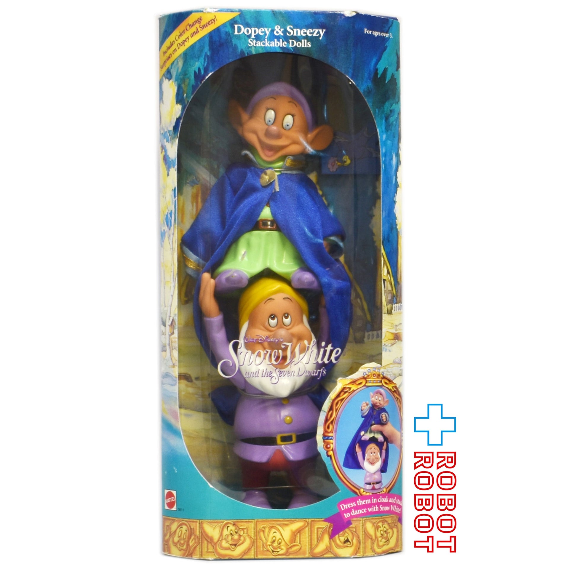 限定品 激レア☆白雪姫 Snow White 七人の小人 おえ ドーピー 3D