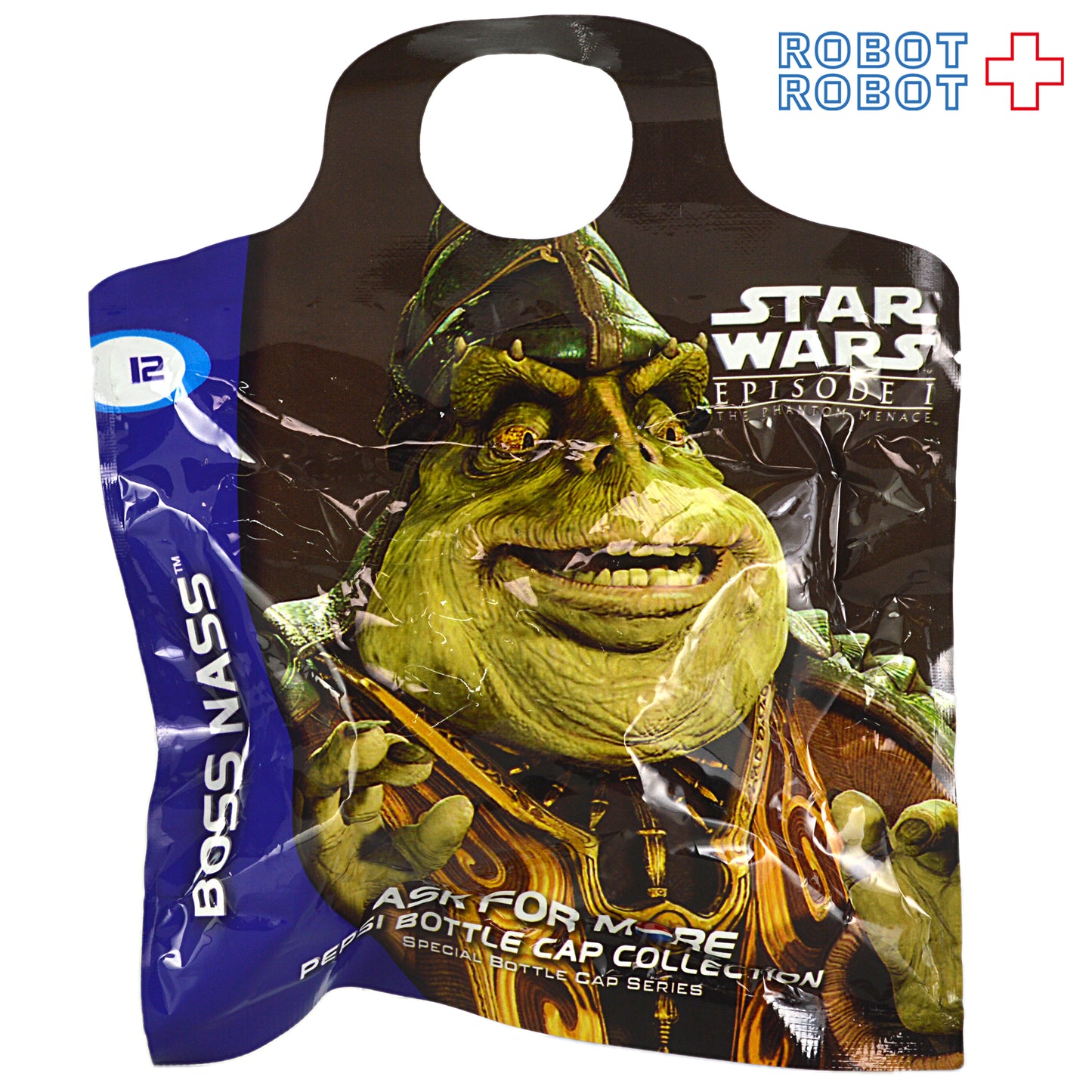ペプシ スター・ウォーズ エピソード1 12 ボス・ナス スペシャル・ボトルキャップ 袋入未開封
