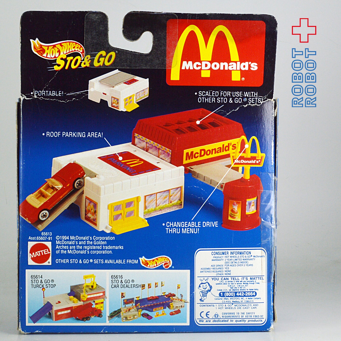 ホットウィール STO & GO マクドナルド レストラン