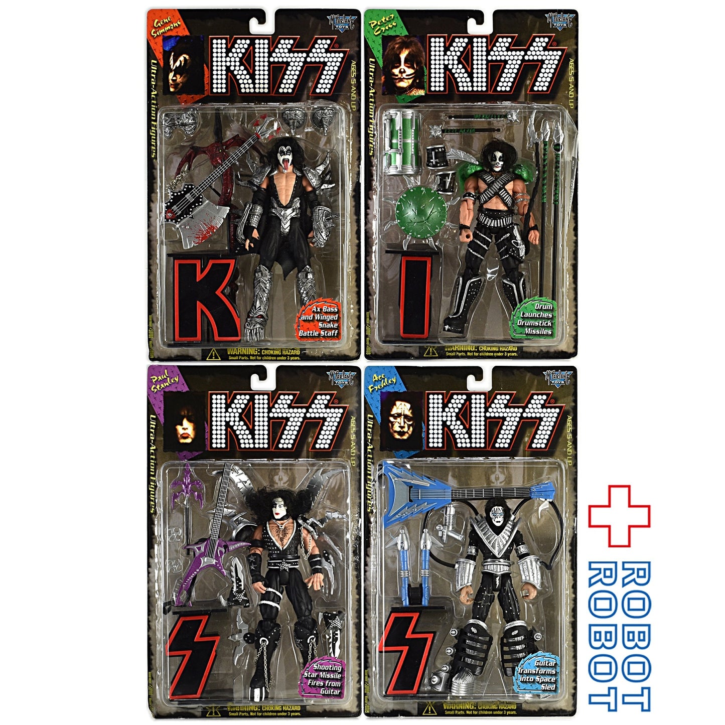 マクファーレン KISS キッス ウルトラ アクションフィギュア 4体セット