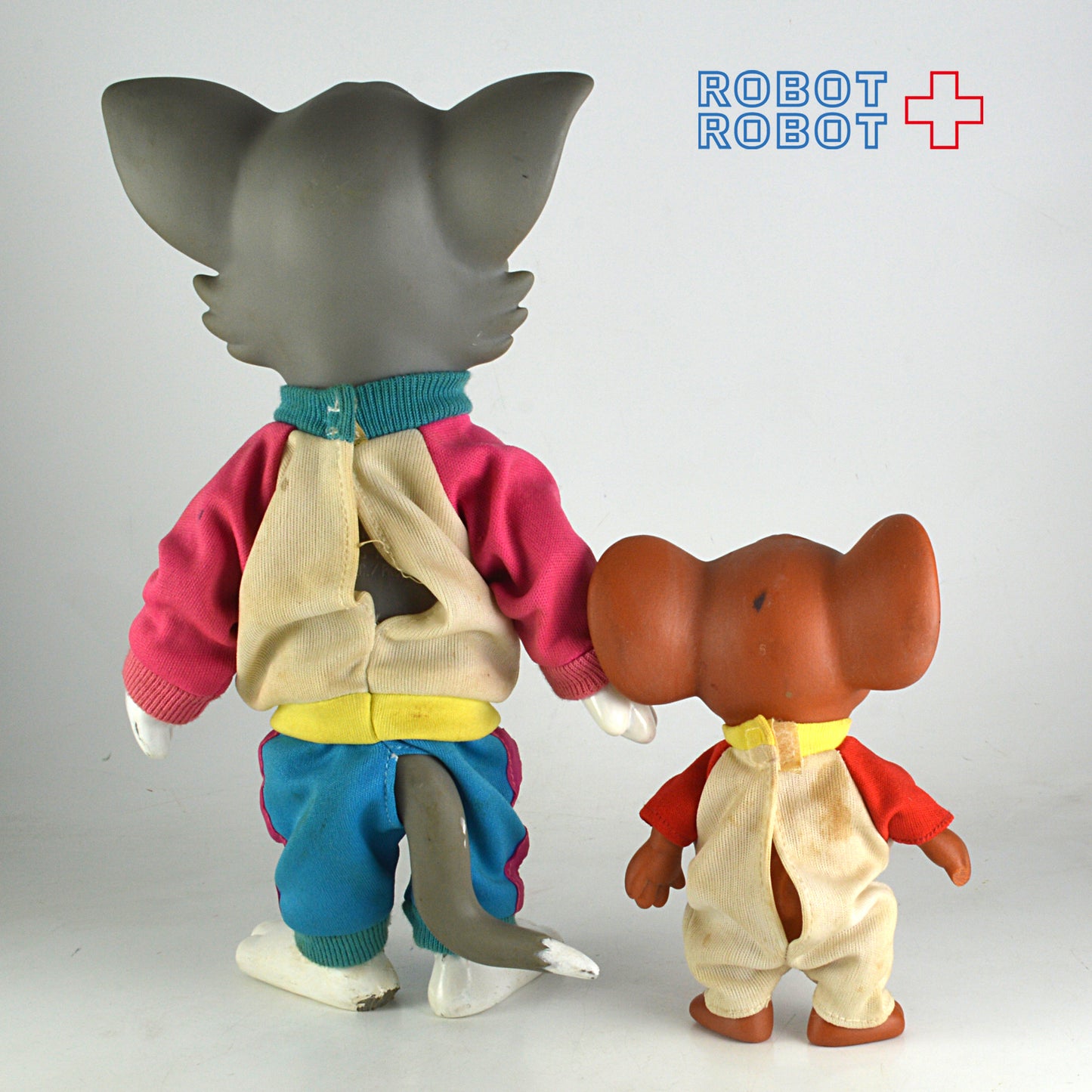 トム＆ジェリー トムが普通の顔のセット ラージポーザブル ドール (マルチトイズ)