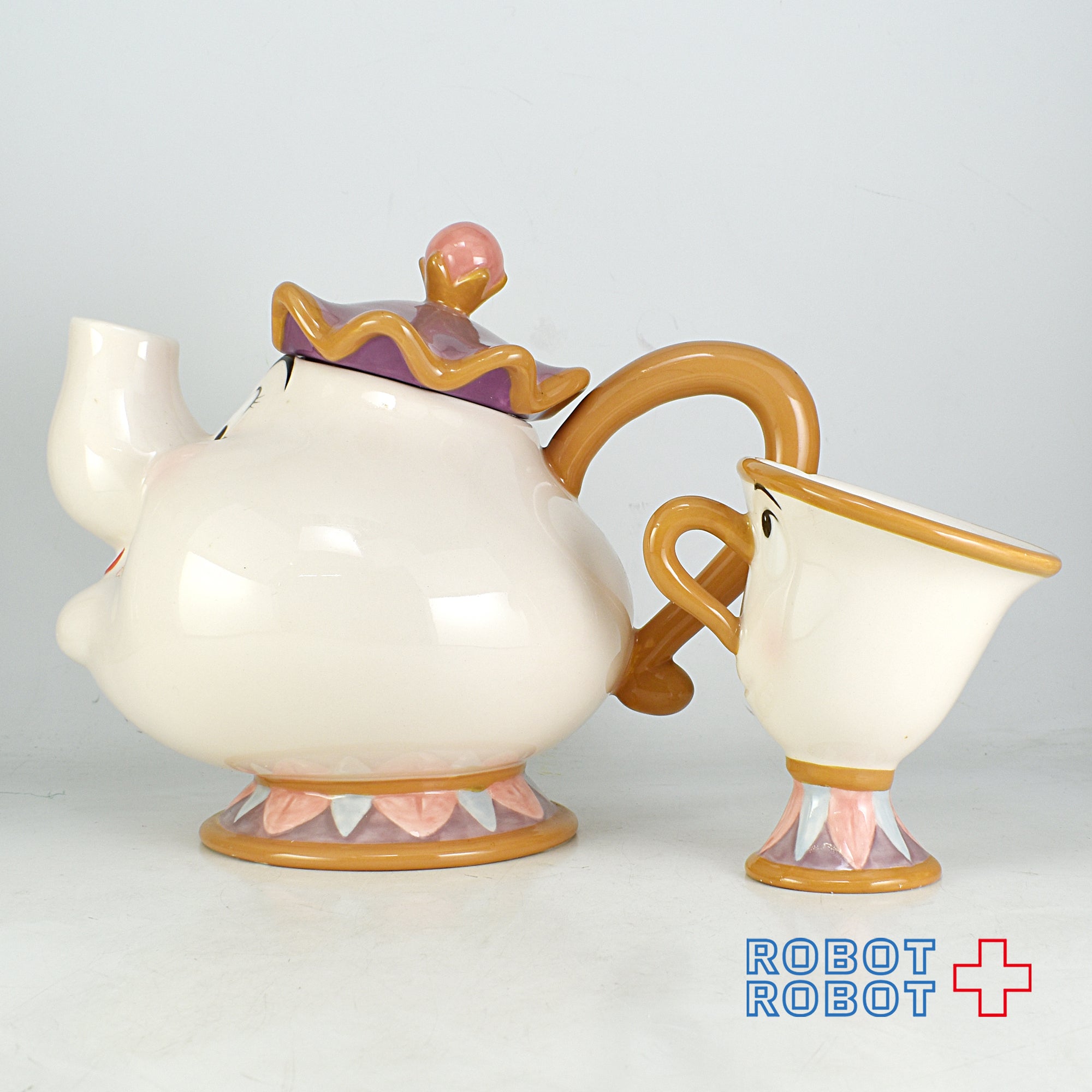 美女と野獣 10周年 ティーセット 陶器 フィギュアリン 箱付 – ROBOTROBOT