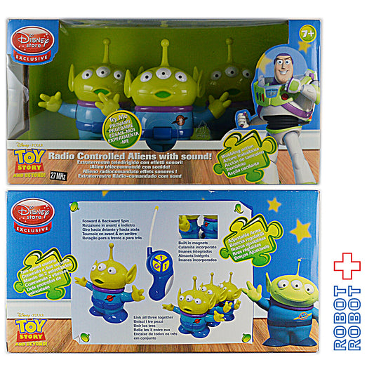 Toy Story Disney Store Radio Controlled Aliens with sound!