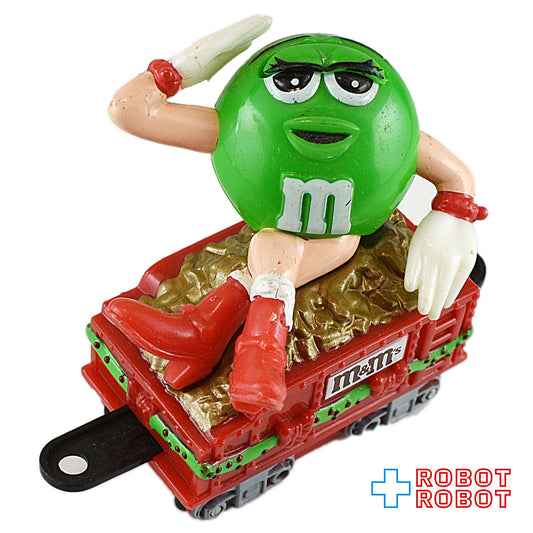 M&M's クリスマス・トレイン・トッパー グリーン 石炭貨車レッド