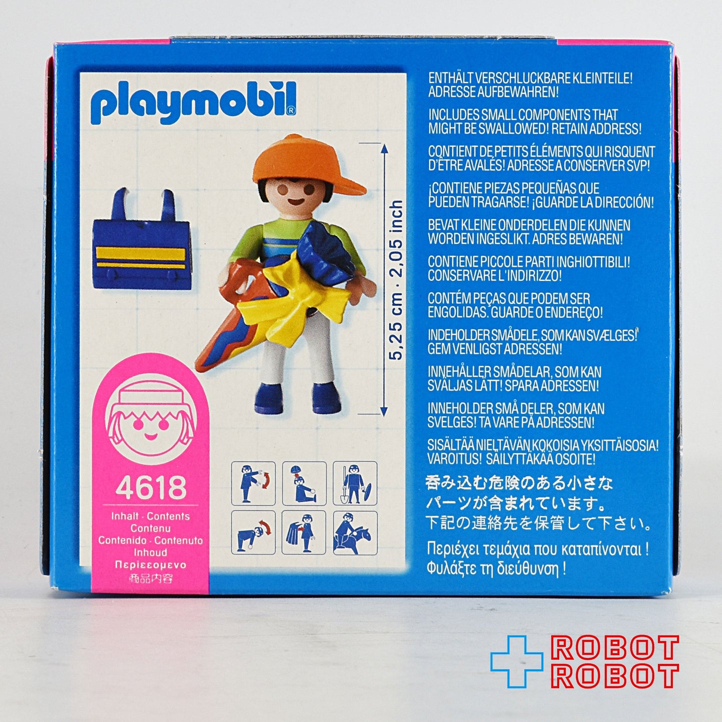 プレイモービル 4618 スペシャル 通学中の男の子 箱入未開封