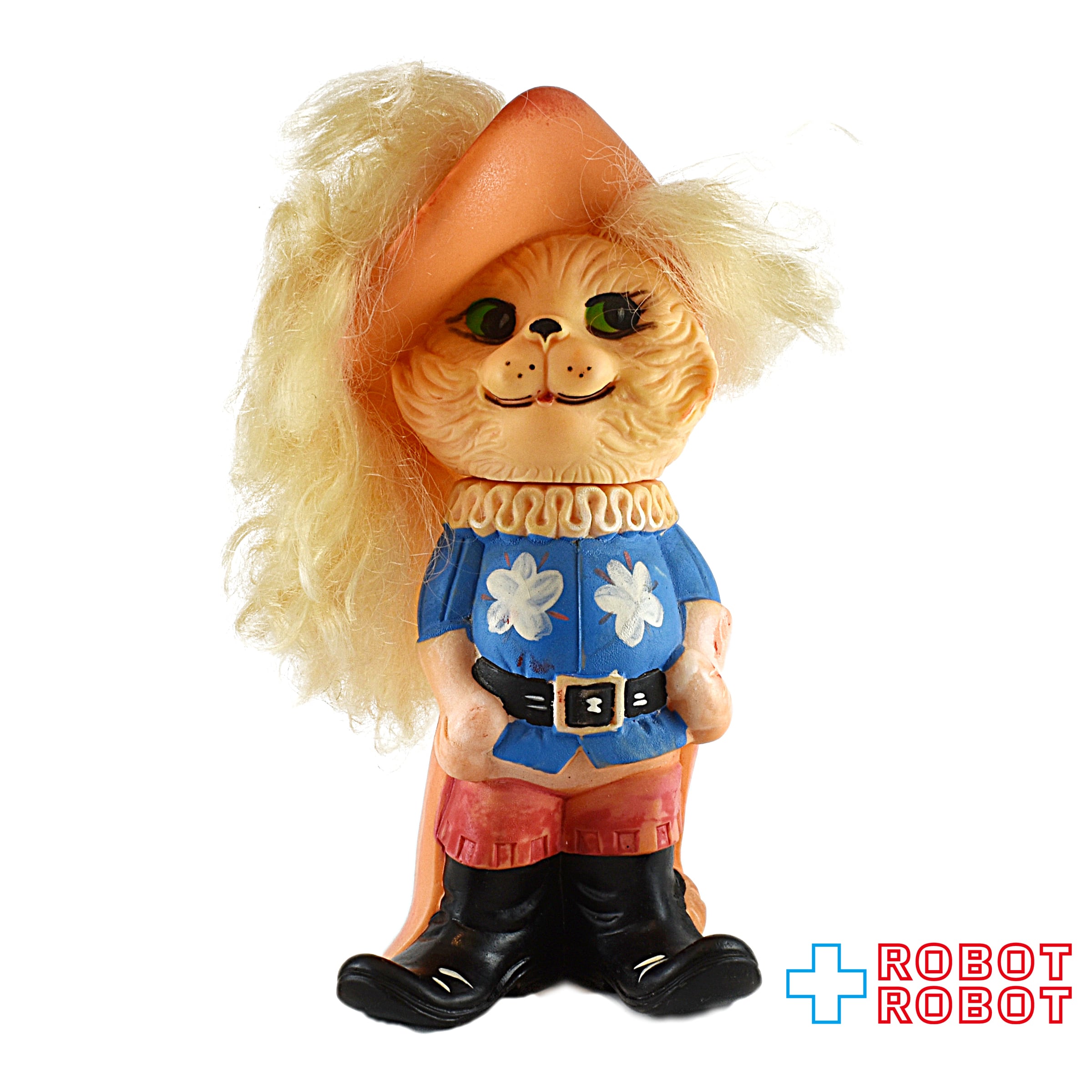 ♡ 御専用　超レア　アンティーク　ベビーラトル　ガラガラ　童話　長靴を履いた猫 ♡ 御専用 超レア アンティーク ベビーラトル ガラガラ 童話 長靴を