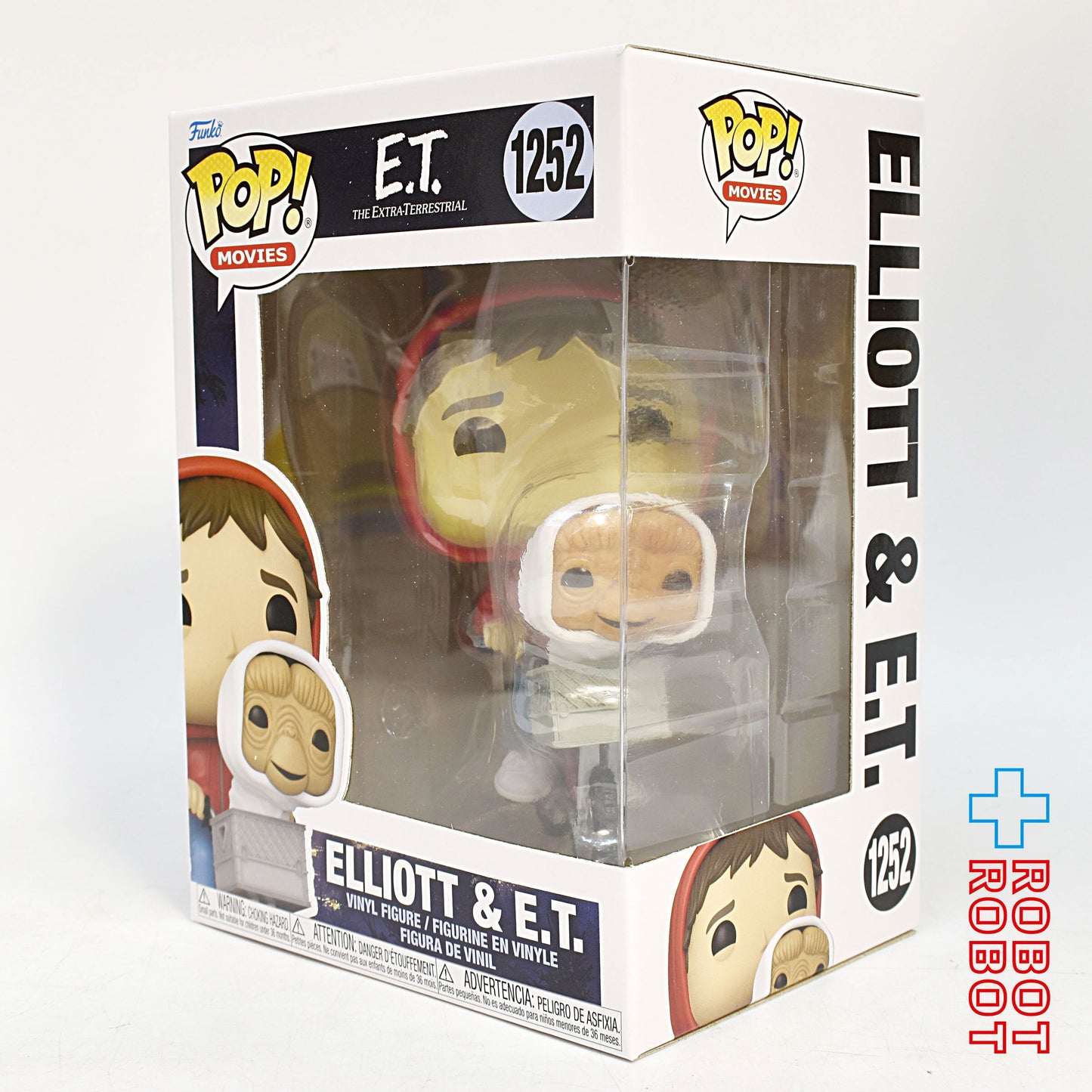 ファンコ POP! 1259 E.T. 40th エリオットとE.T. ビニールフィギュア 箱入未開封