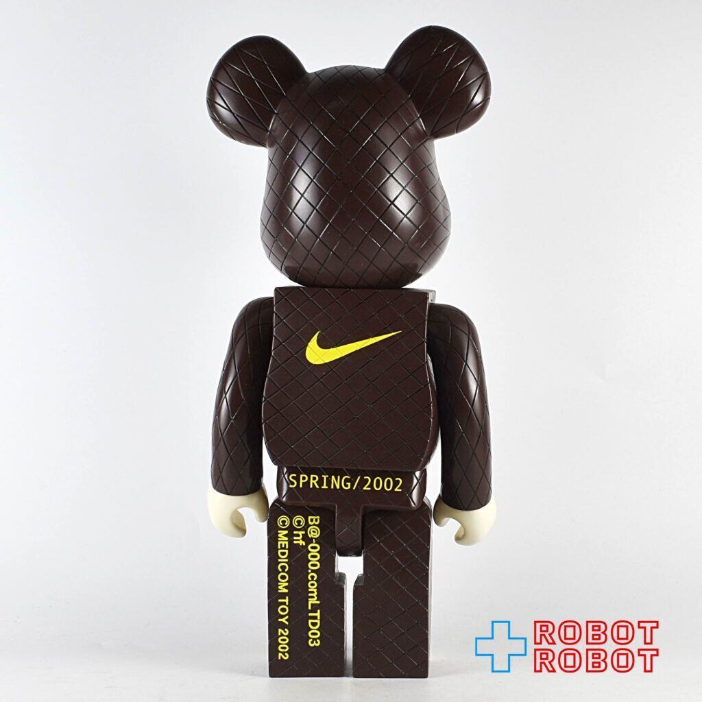 ●メディコム BE@RBRICK 400％ ベアブリック 藤原ヒロシ HTM NIKE