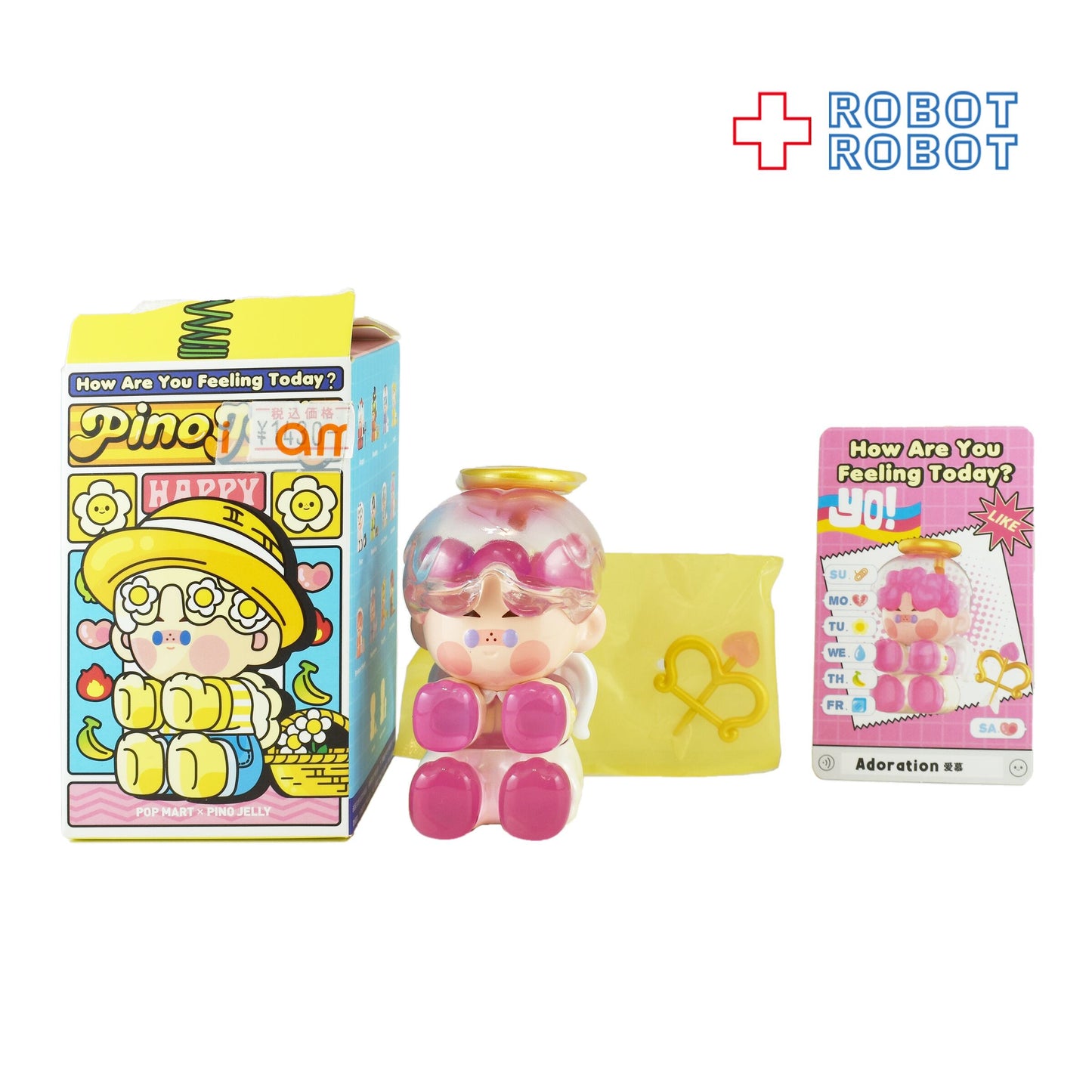 POPMART ポップマート PINO JELLY ハウアーユー フィーリング トゥデイ？ シリーズ アドレーション フィギュア