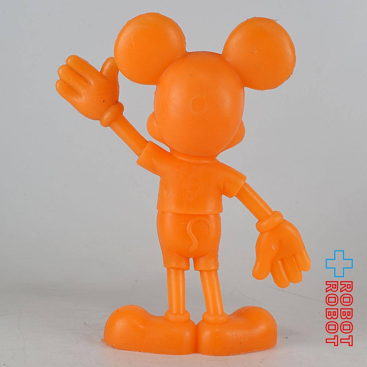 Marx ディズニー ミッキーマウス プラスチック フィギュア オレンジ