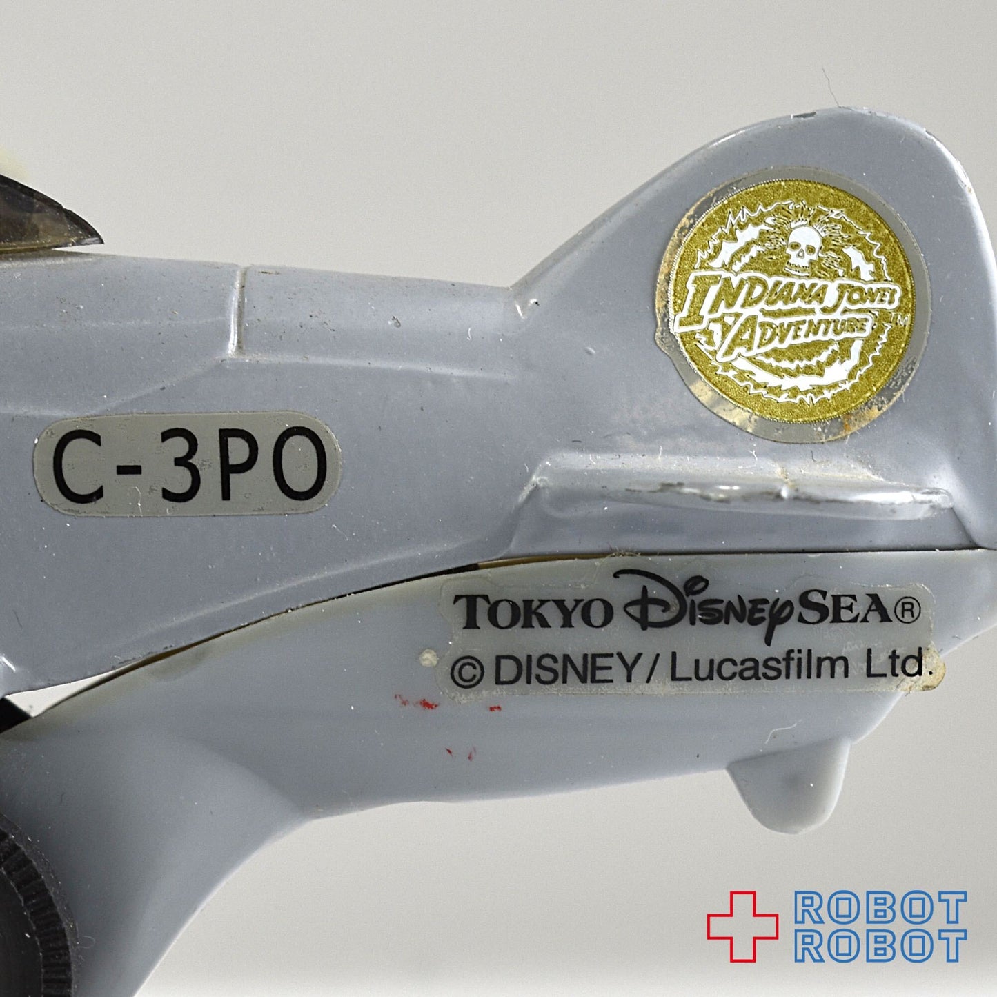 東京ディズニーシー TDS インディアナ・ジョーンズ・アドベンチャー C-3PO 水陸両用飛行機