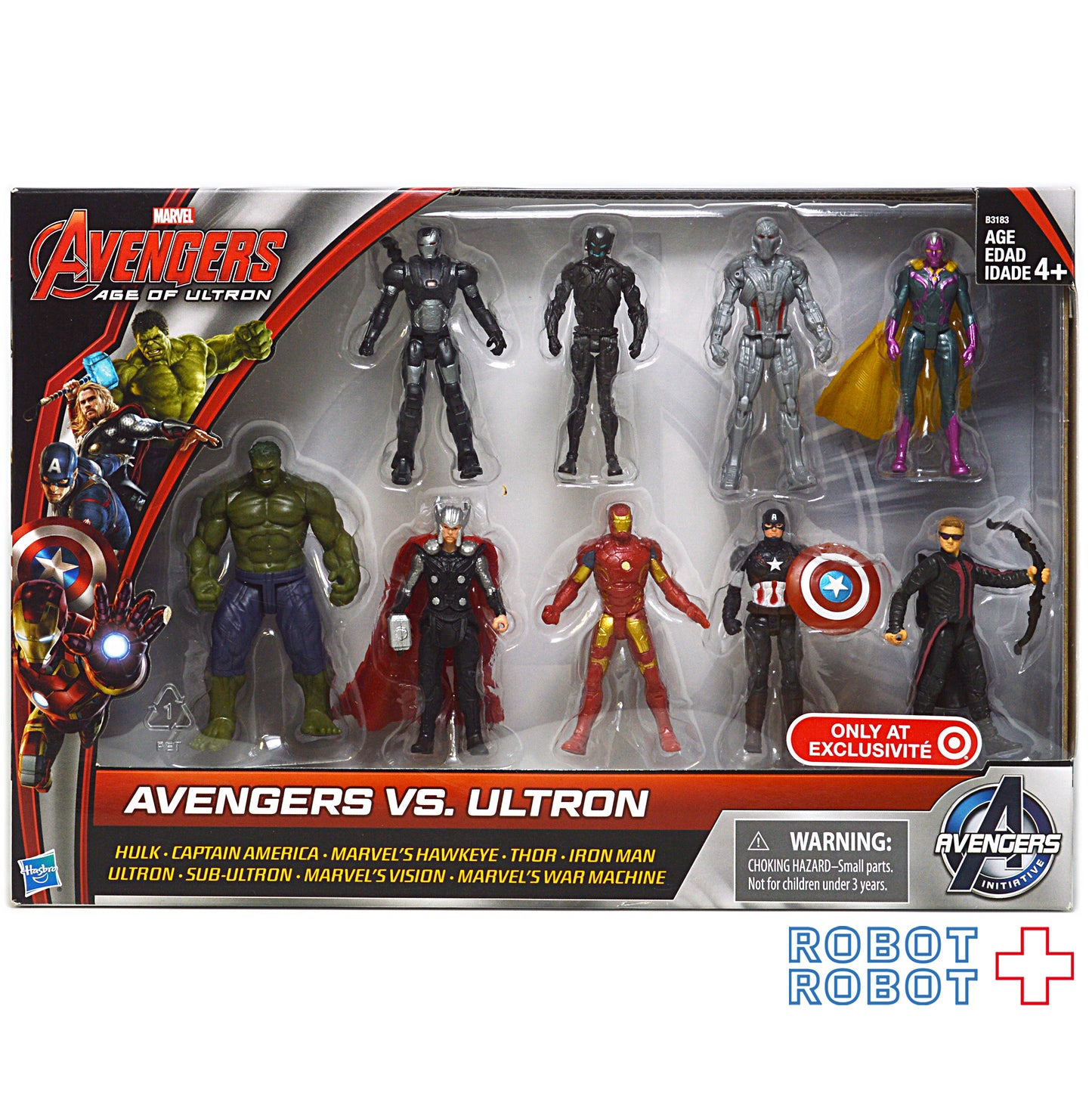 アヴェンジャーズ VS ウルトロン ミニフィギュア 9コセット ターゲット限定