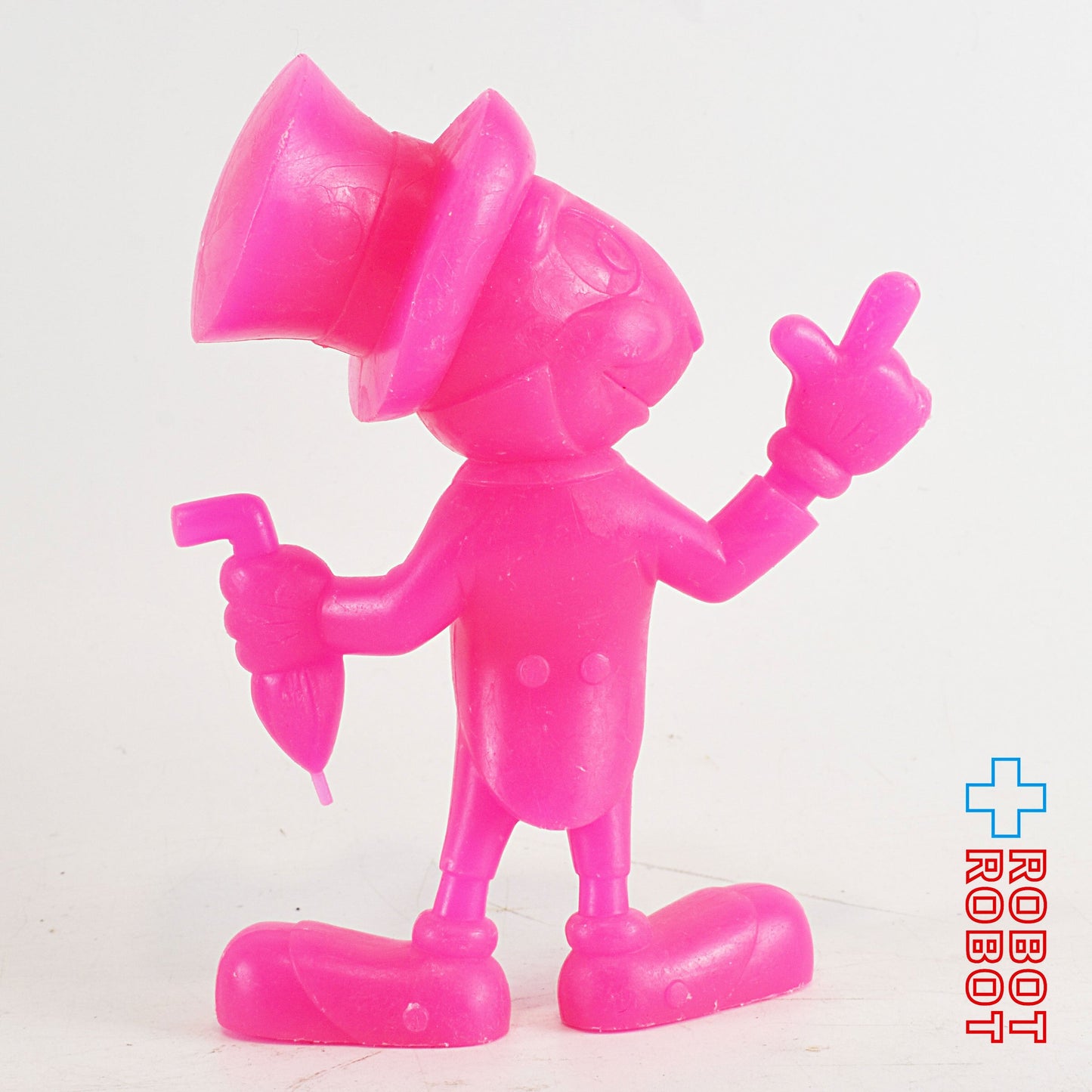 Marx ディズニー ジミニー・クリケット プラスチック フィギュア ピンク