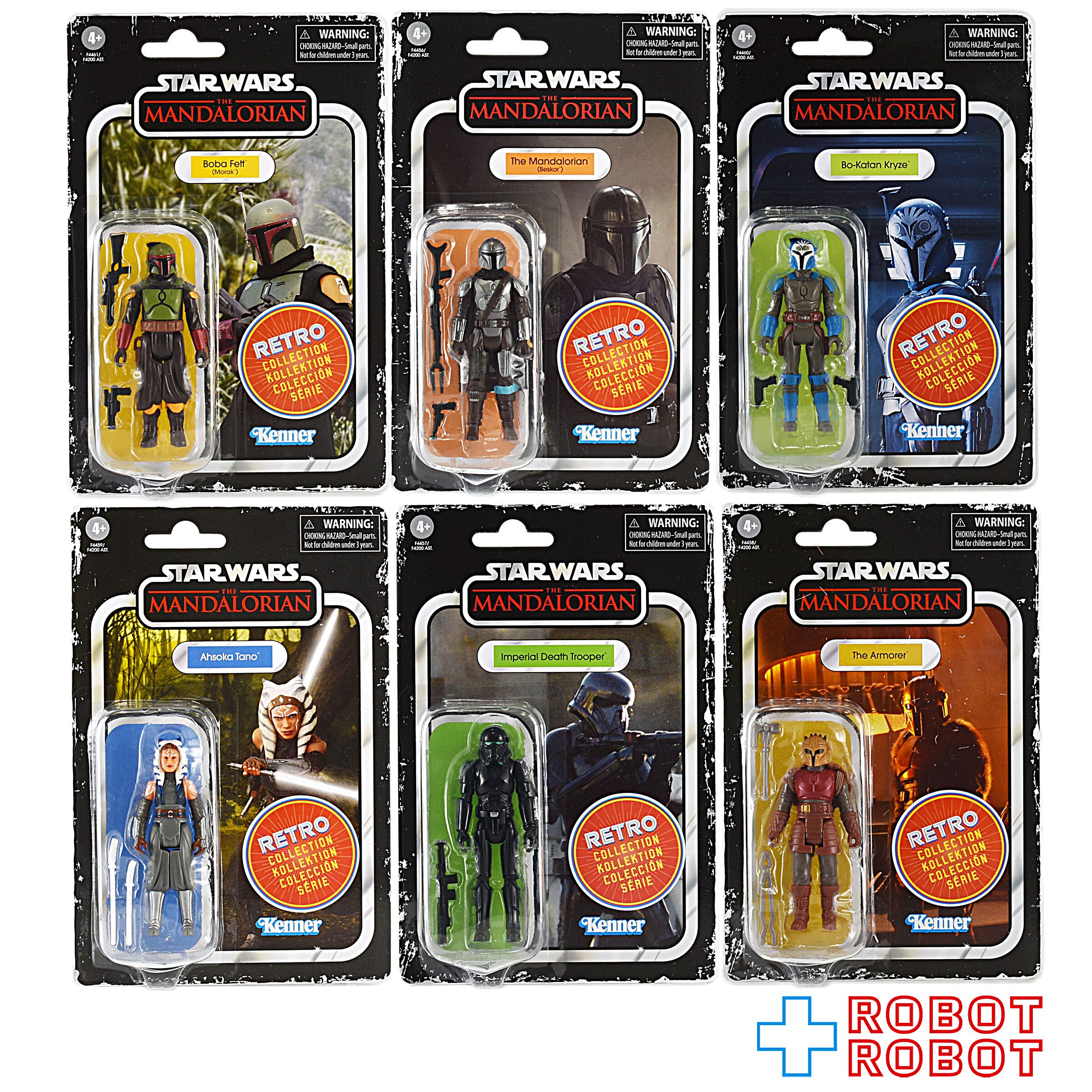 スターウォーズ　レトロコレクション　マンダロリアンWAVE2 6体セット bc905cffcd5f590abe64b97e61c417