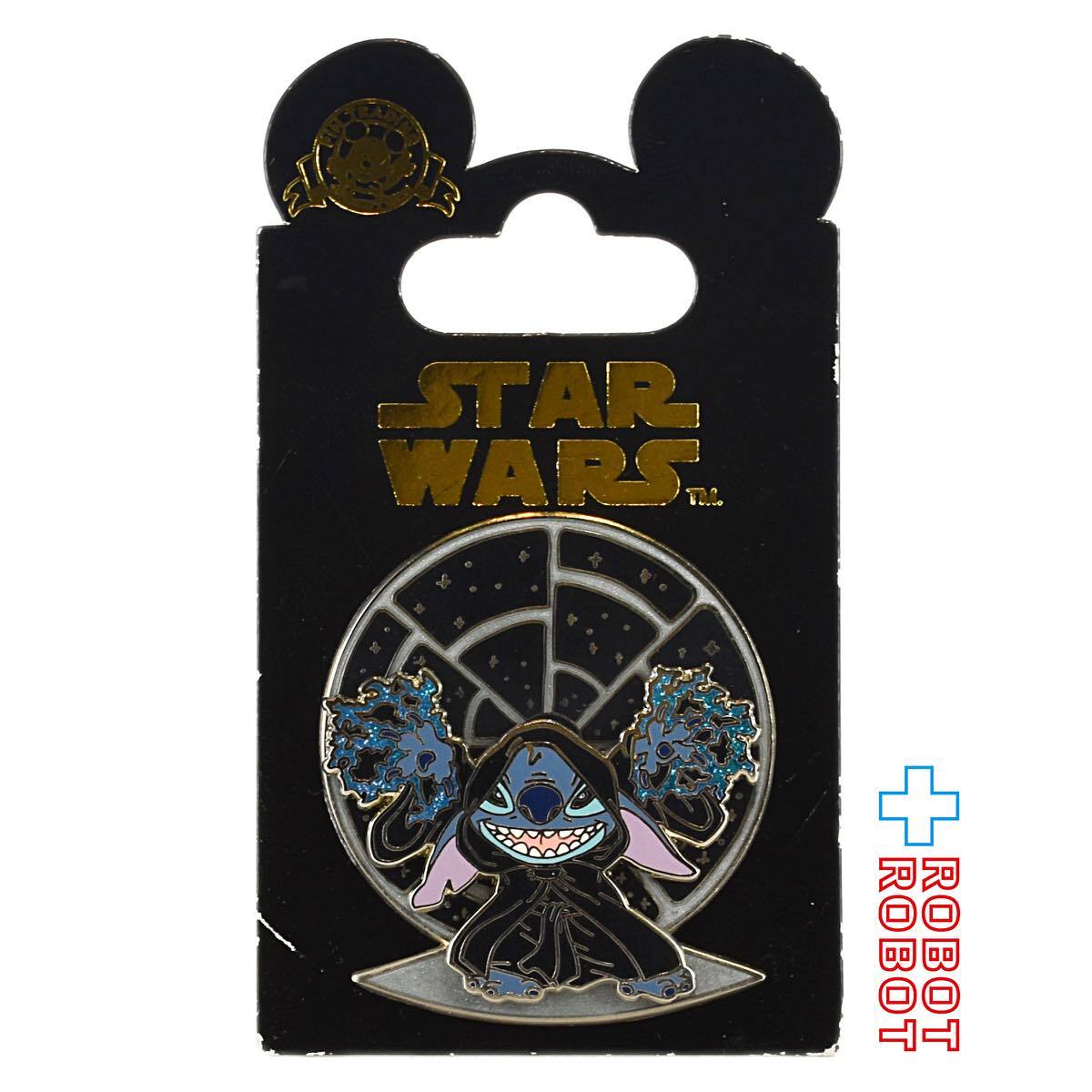 WDW スター・ウォーズ スターツアーズ ピンバッジ スティッチ as パルパティーン