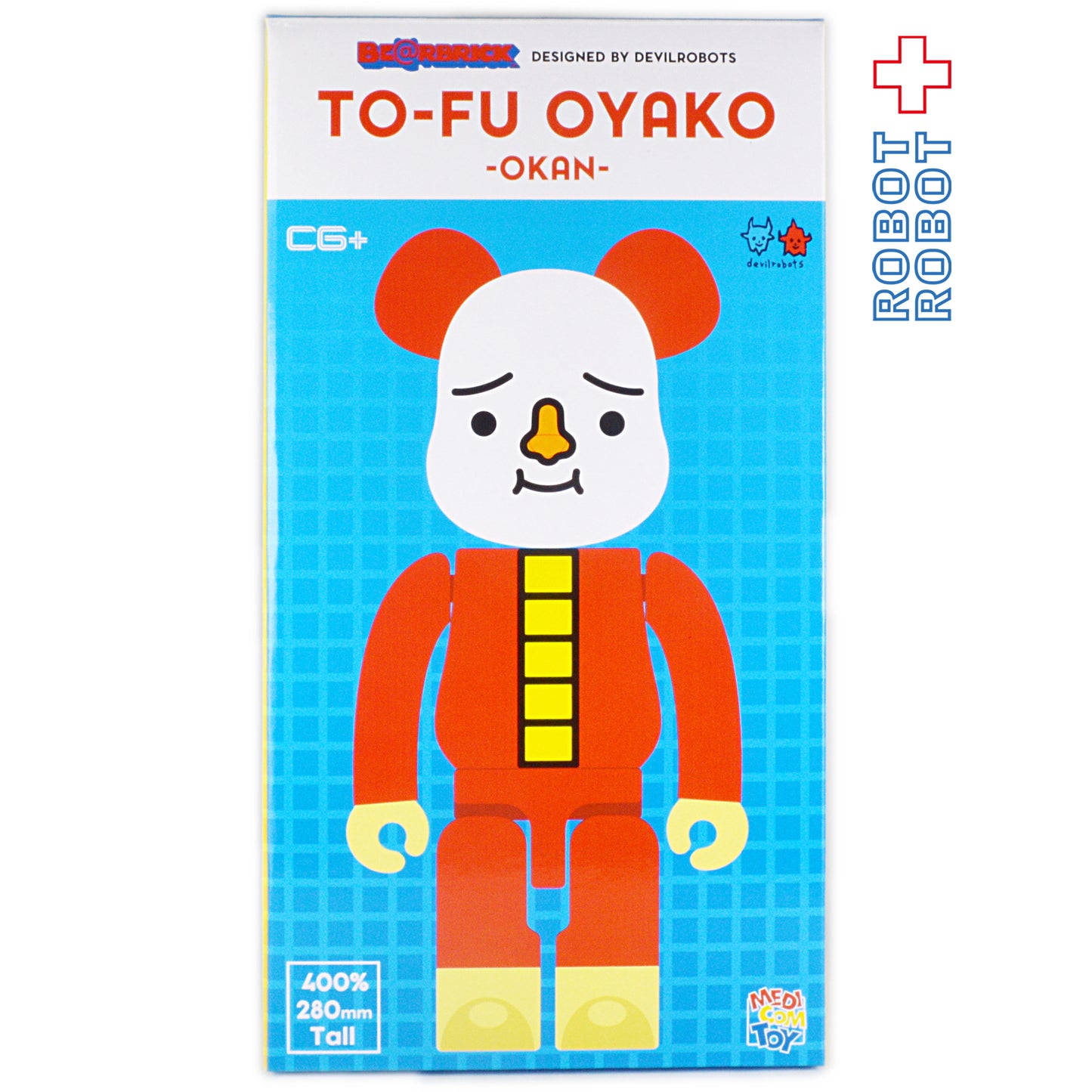 ベアブリック トーフ親子 TOFU OYAKO 400% OKAN 未開封新品