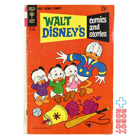 ゴールドキー・コミック ウォルト・ディズニー コミックス＆ストーリー 348巻 1969年9月 10011-909