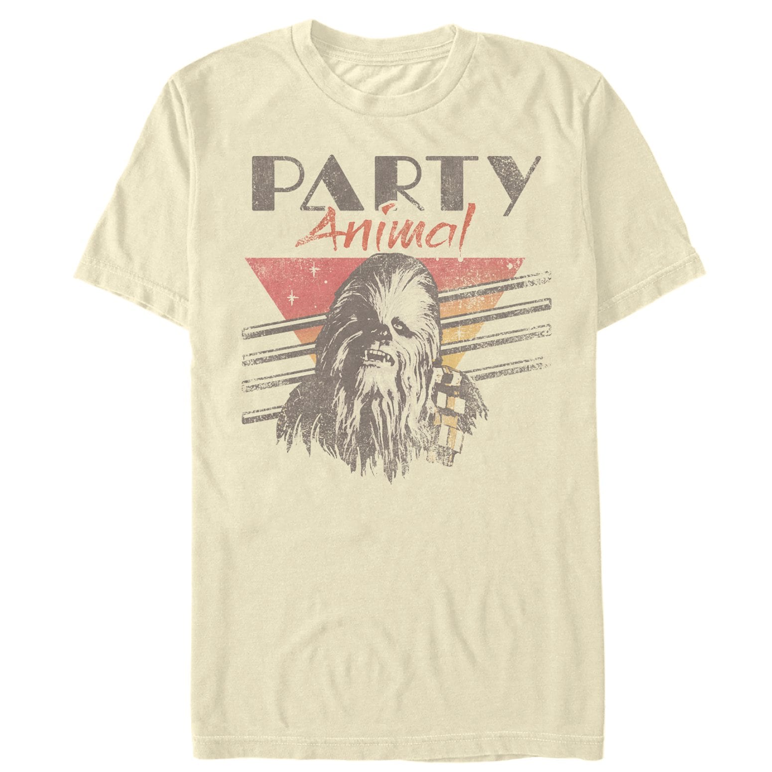 スター・ウォーズ Tシャツ Star Wars Chewbacca Party Animal Cream