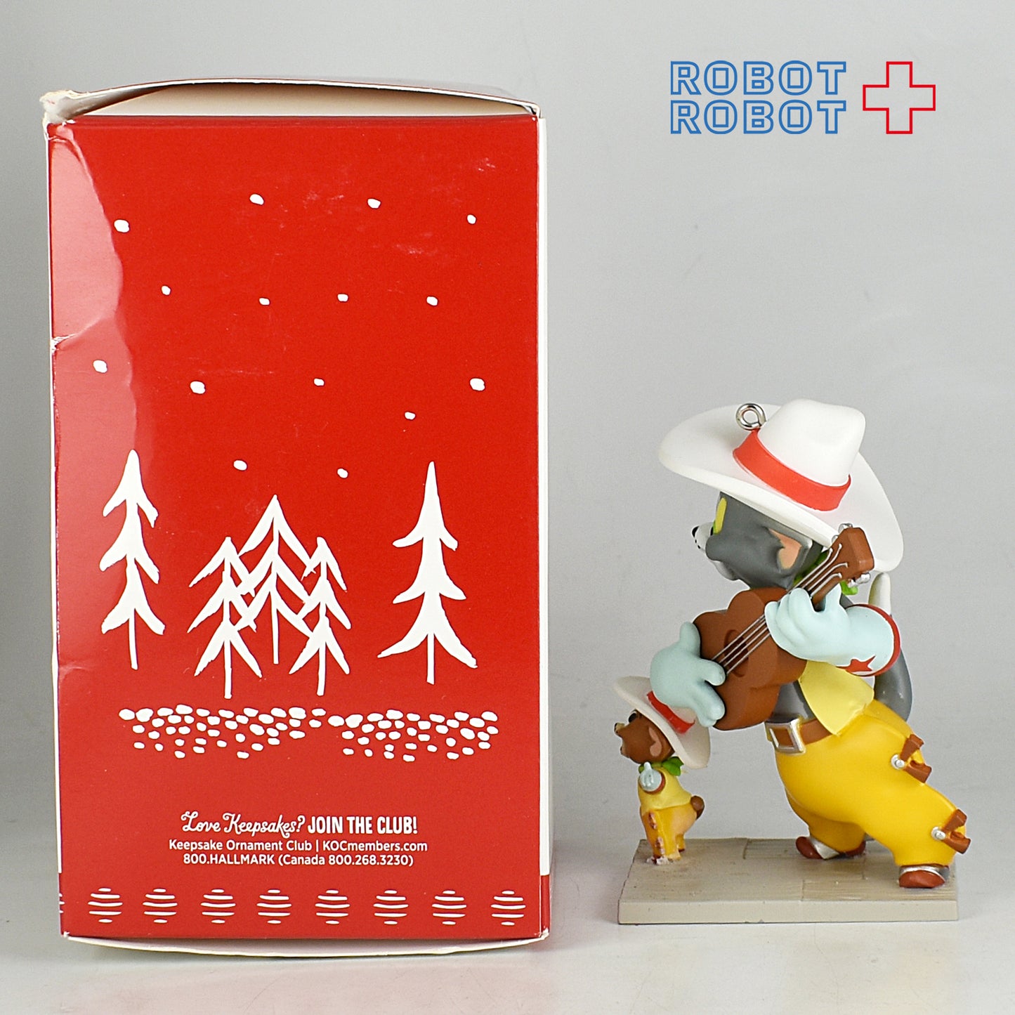 Hallmark 2017 トム＆ジェリー クリスマス・オーナメント テキサストム 箱入 - ROBOTROBOT