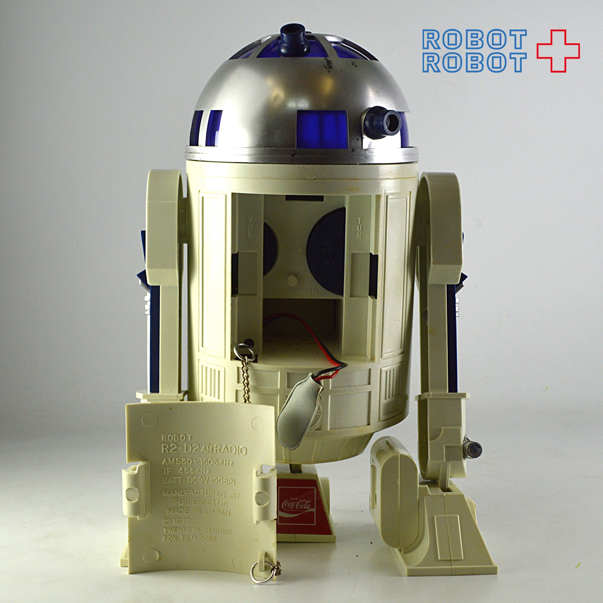 半額直販R2-D2型　AMラジオ　スターウォーズ　コカコーラ懸賞ラジオ キャラクター玩具