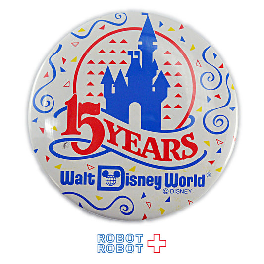 ディズニー缶バッジ WDW１５周年