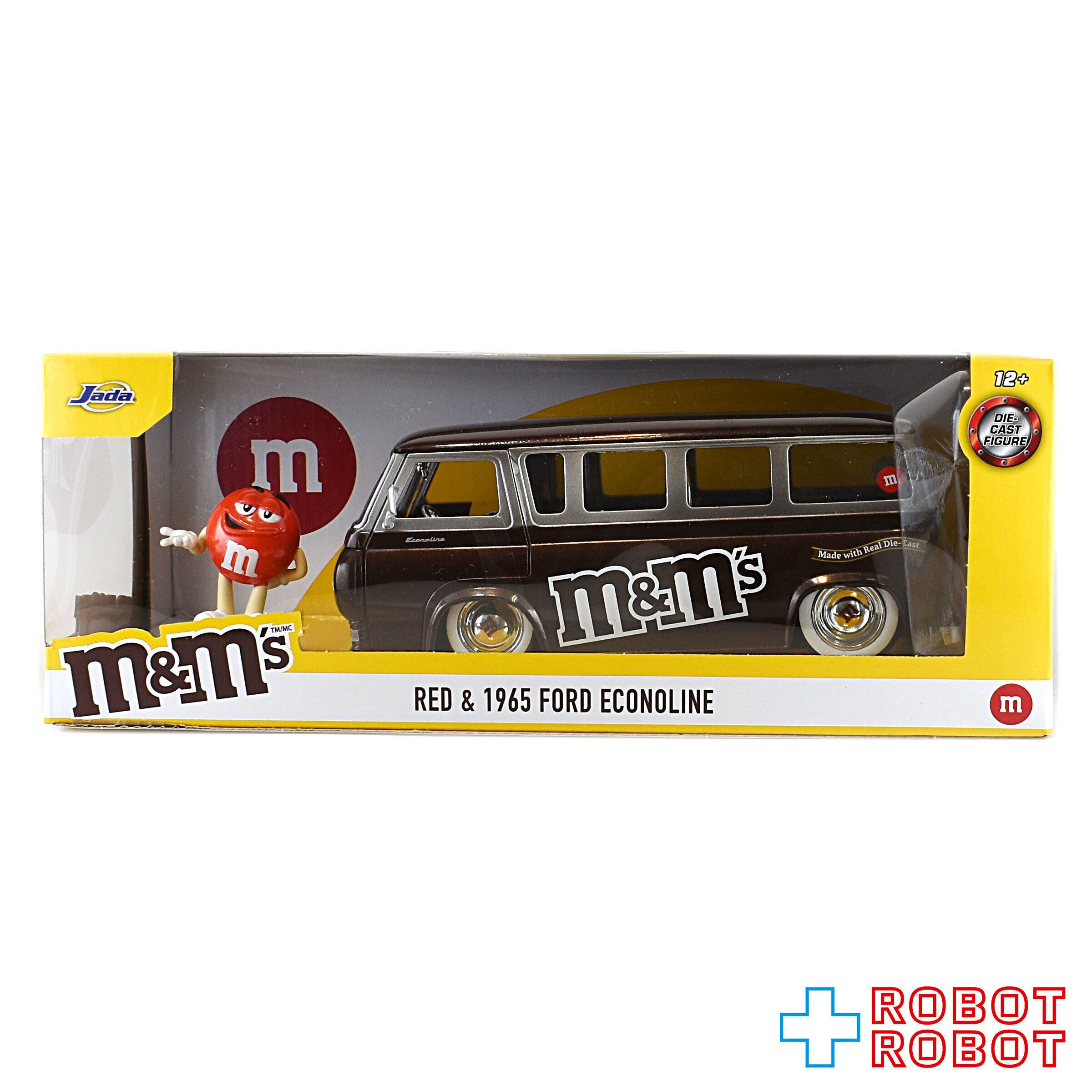 1965 フォード エコノライン with M&M's レッド 1/24スケール ダイ