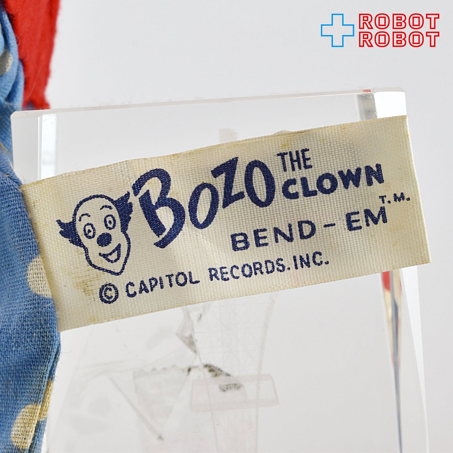 ボゾ・ザ・クラウン ベンダブル ラバー頭 人形 ニッカボッカ社 1962 メイドインジャパン
