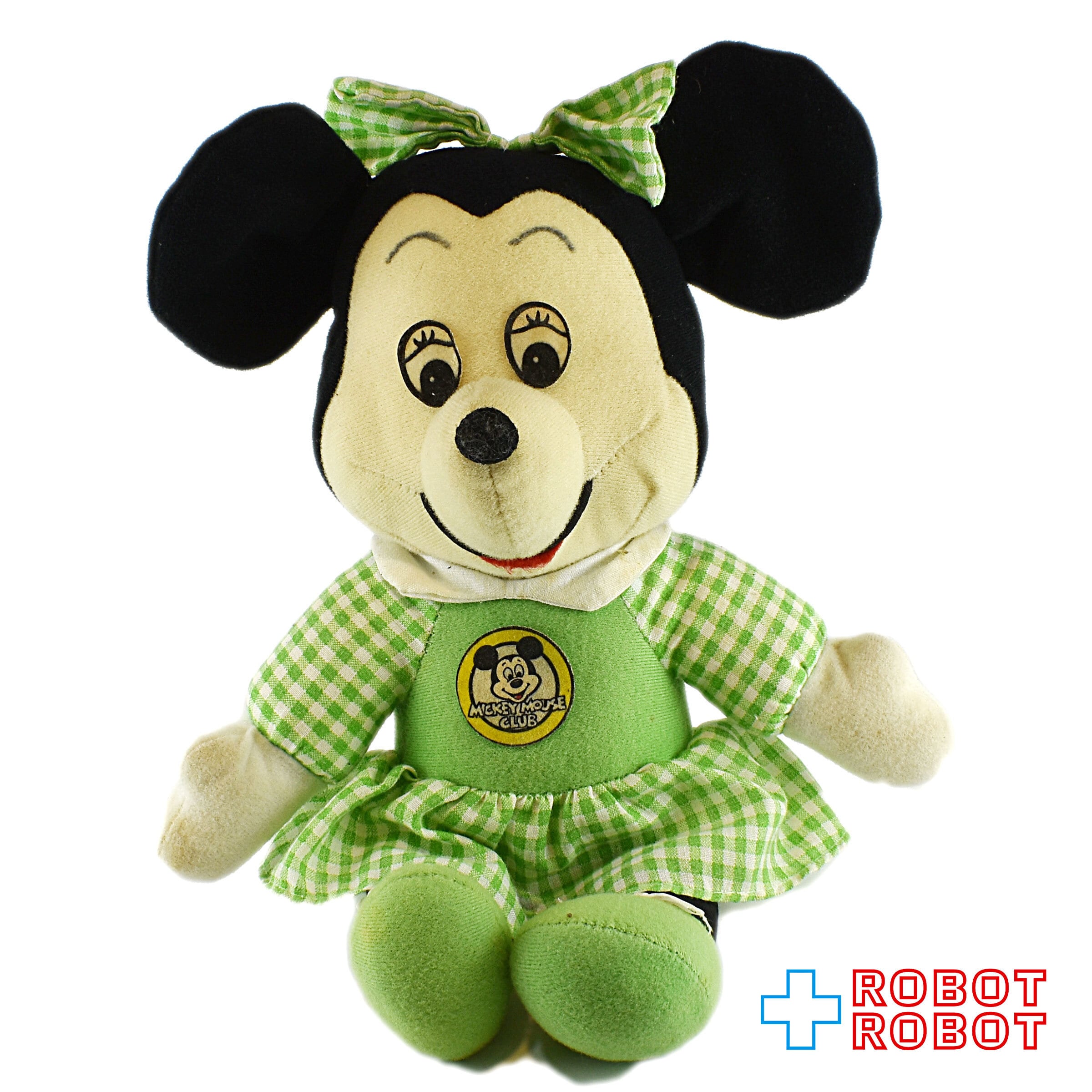 戦前ミッキーマウス⑤】ミッキーマウス&ミニーマウス陶磁器/射的人形 