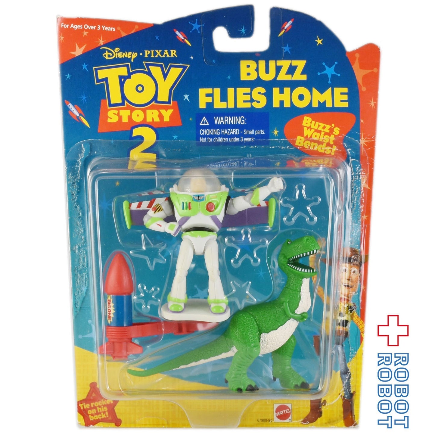 マテル トイストーリー2 バズ フライホーム バズ & レックス アクションフィギュア 開封
