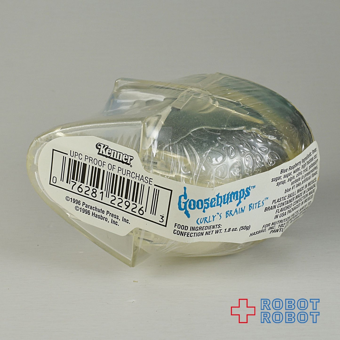 ケナー グースバンプス スケルトンカーリー スカルヘッド キャンディーコンテナ 未開封1コ