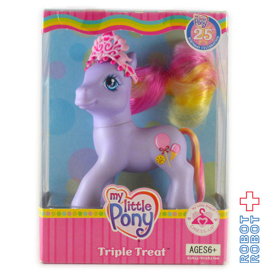 My Little Pony G3 25th Birthday Celebration TRIPLE TREAT