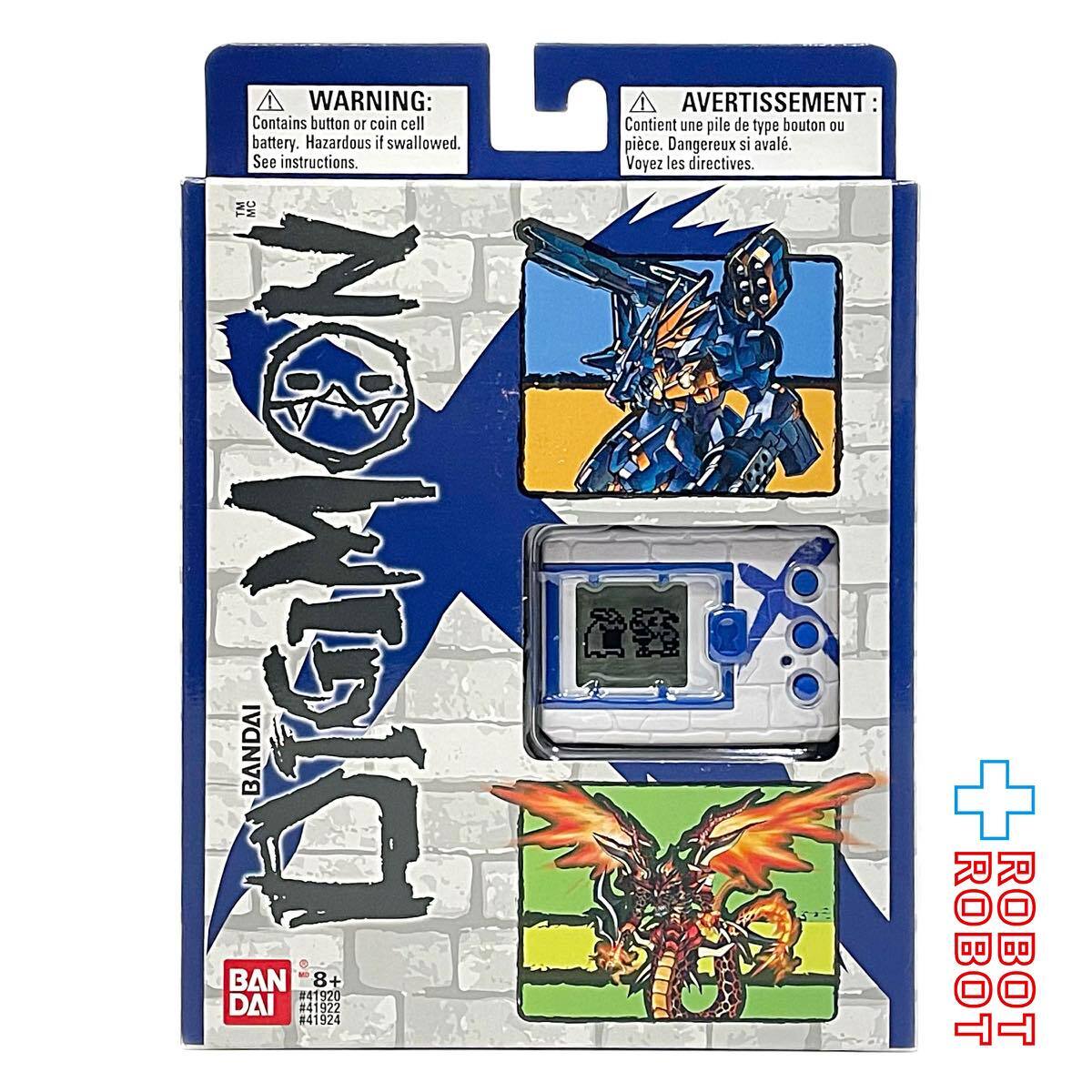 バンダイ US版 デジモンX デジタルモンスター ホワイト & ブルー