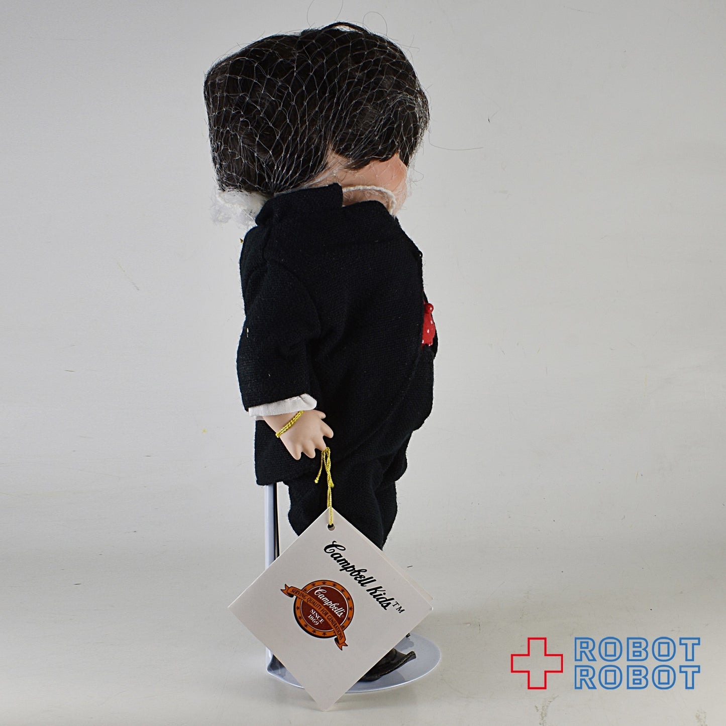 キャンベル チャーリーチャップリン ポーセリアン人形 缶入
