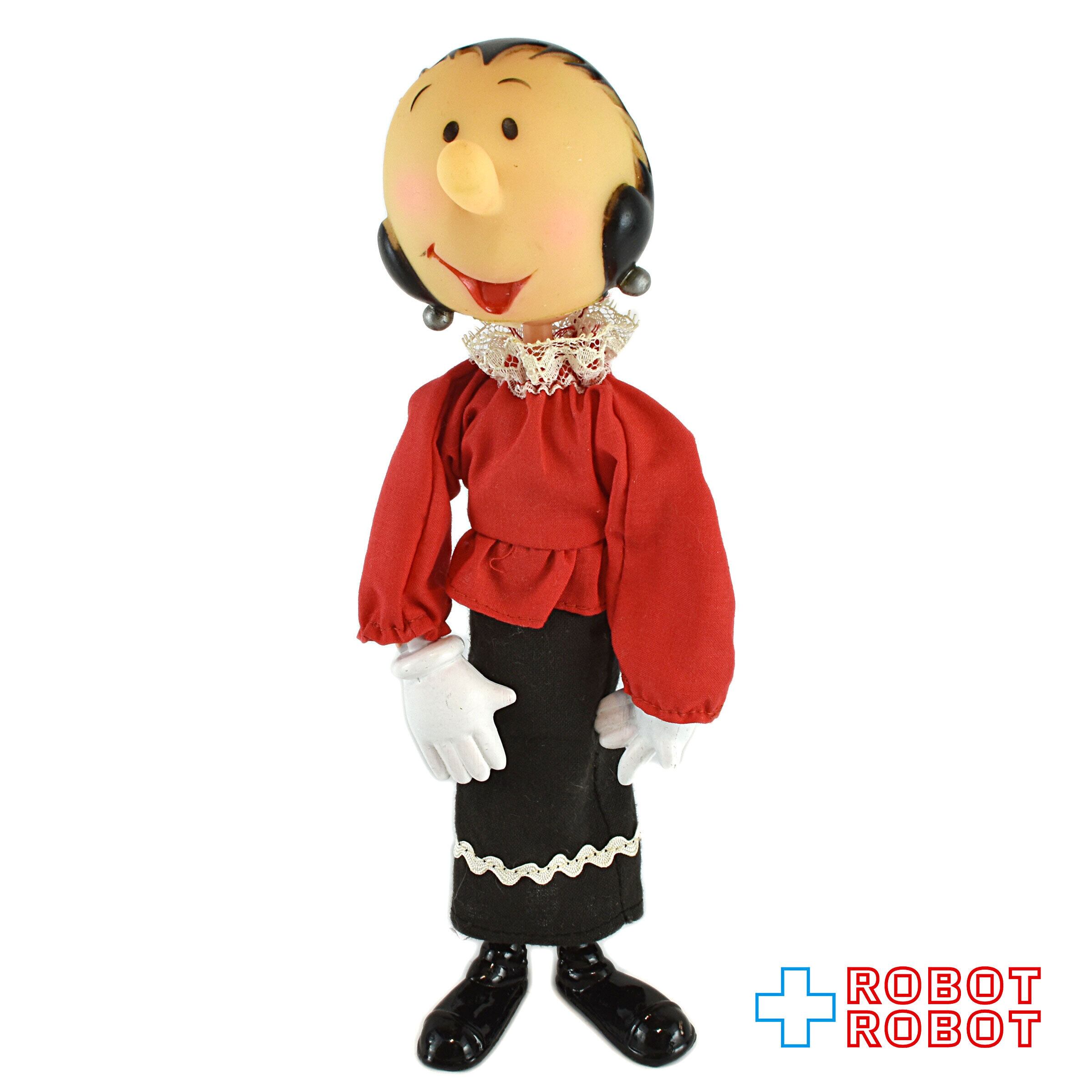 お得爆買いアメリカ購入 大きい レア ソフビ ポパイ オリーブ 人形 40~45cm アメコミ