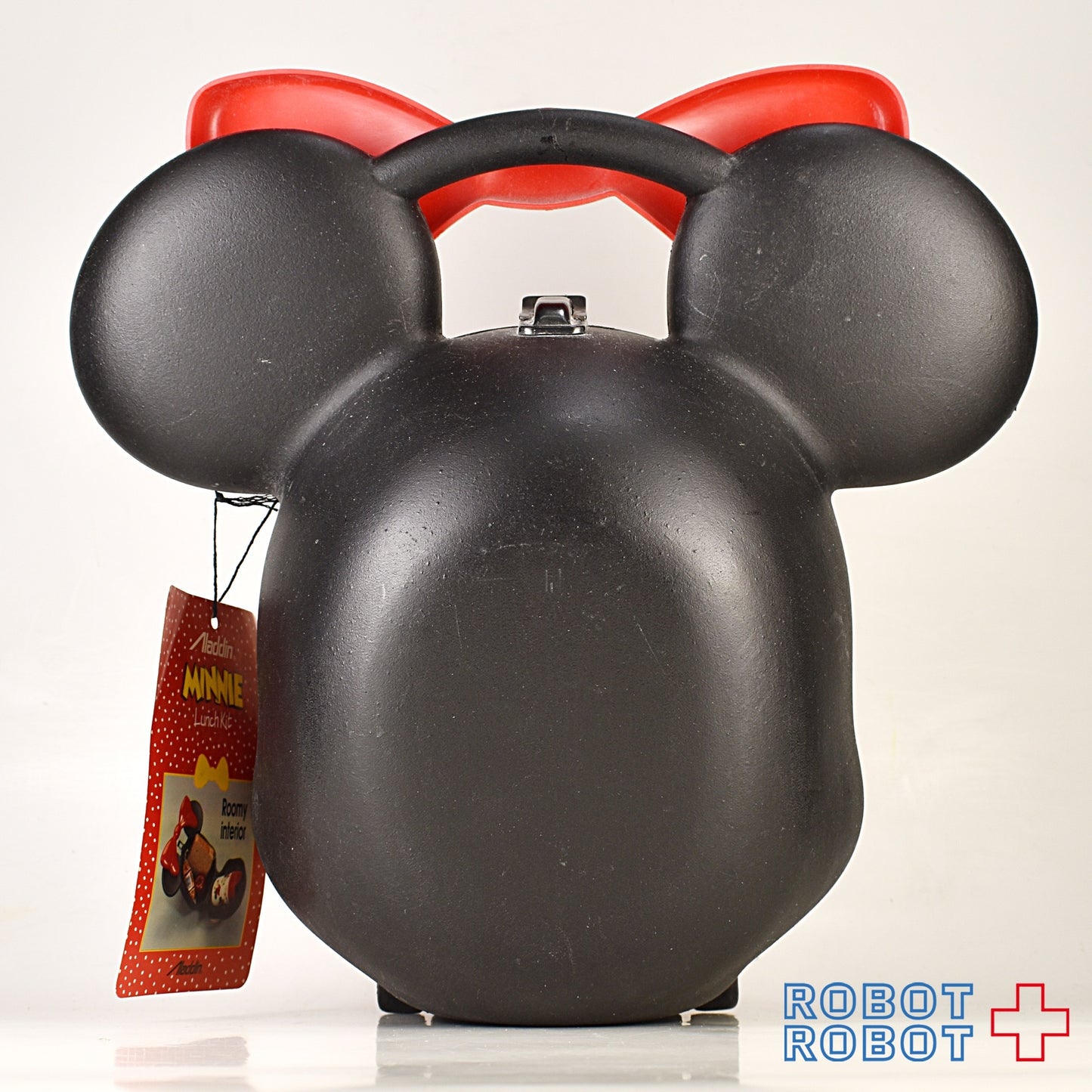 ミニーマウスの顔のカタチのランチボックス ALADDIN