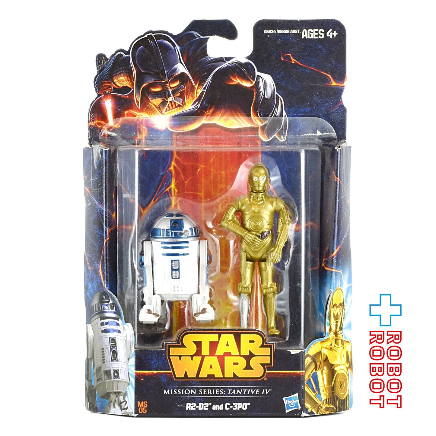 スター・ウォーズ ミッションシリーズ MS05 タンティブIV R2-D2 and C-3PO アクションフィギュア US版 MOC