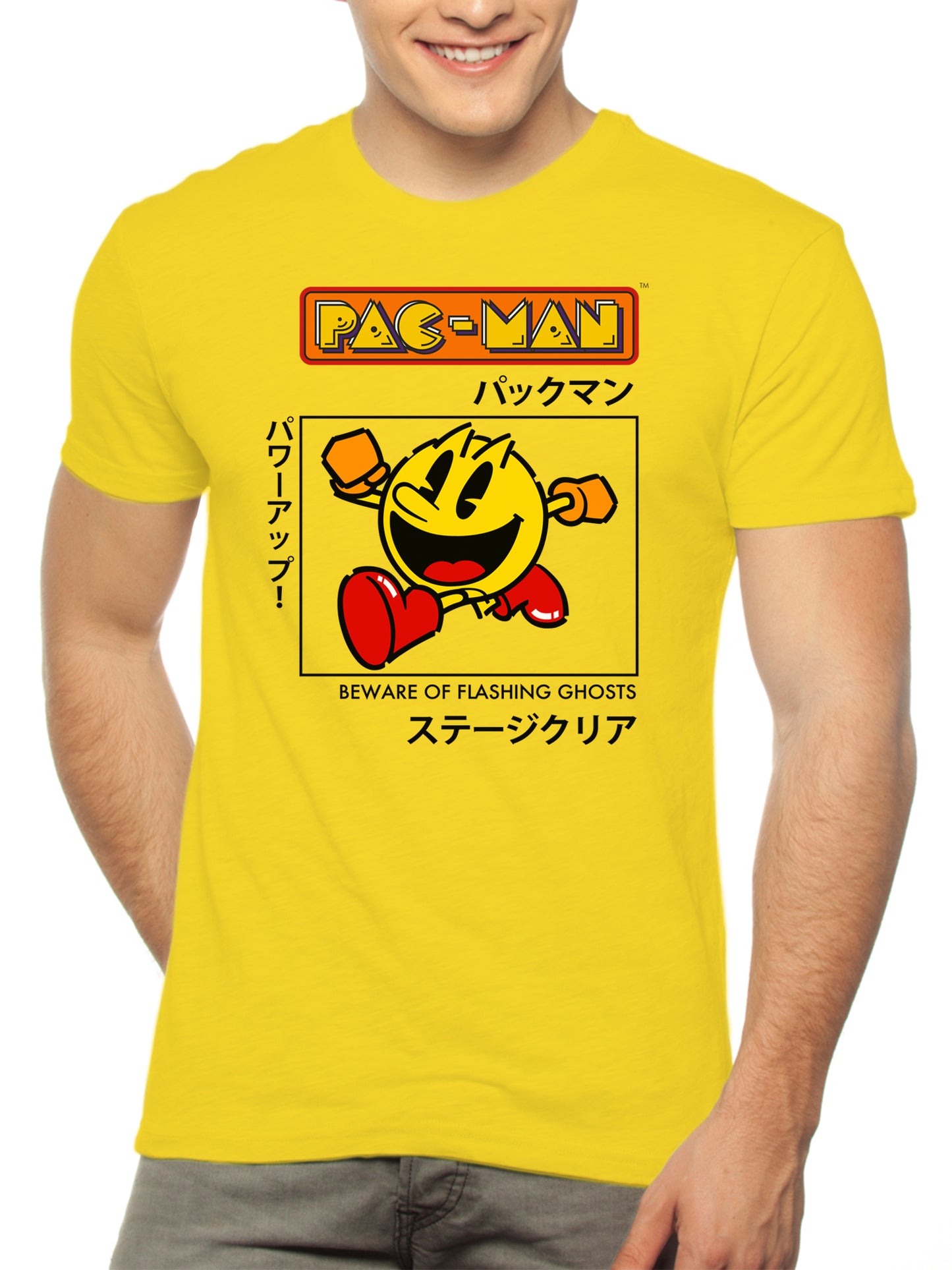 Tシャツ パックマン 日本語