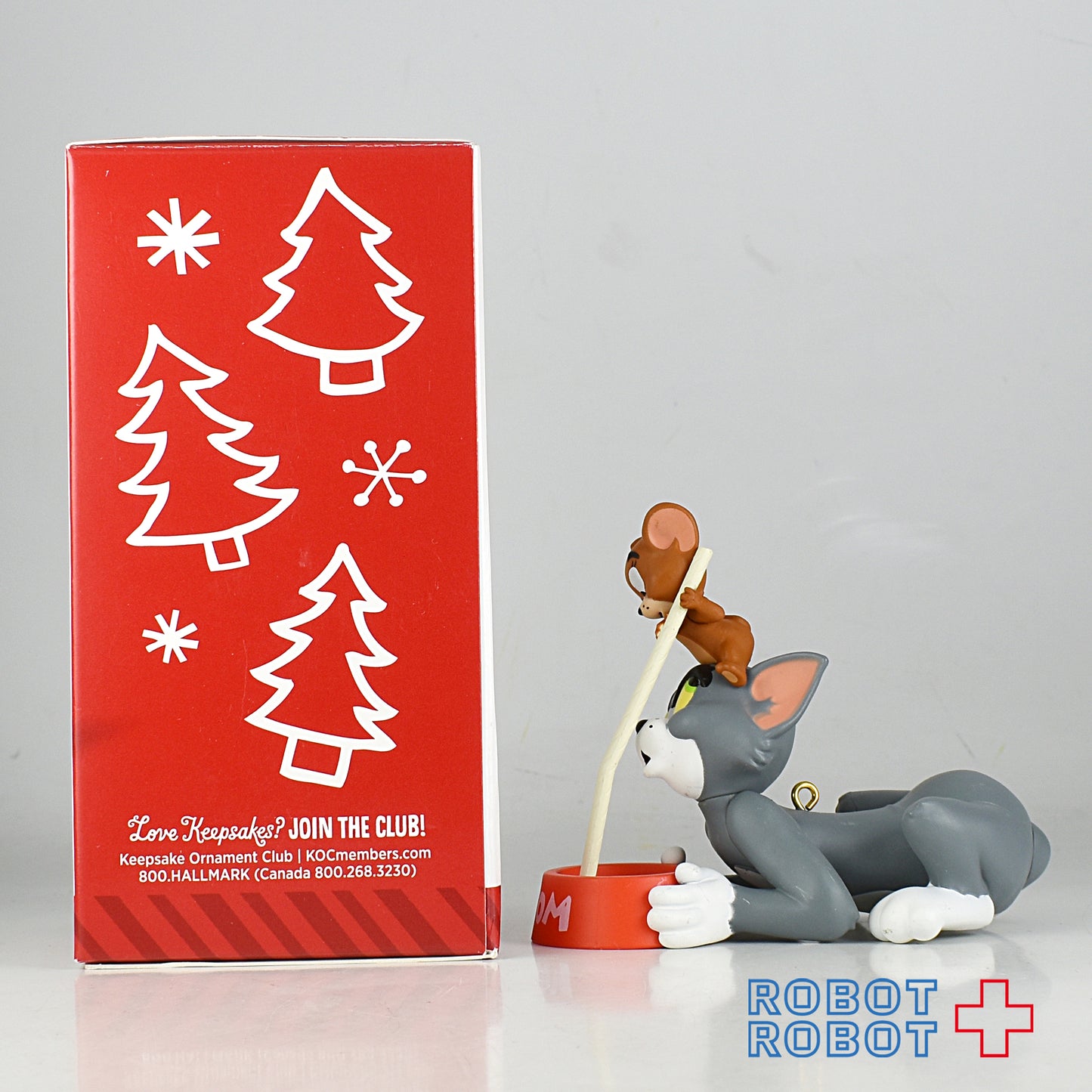 Hallmark 2014 トム＆ジェリー クリスマス・オーナメント ラストストロー 箱入 - ROBOTROBOT