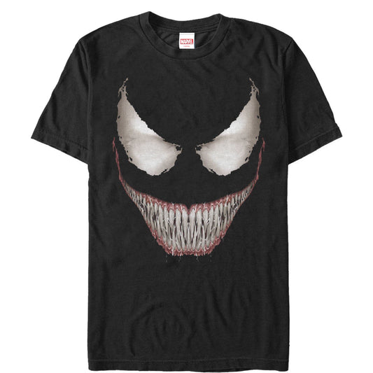 マーベル Tシャツ Marvel Venom Grin Black