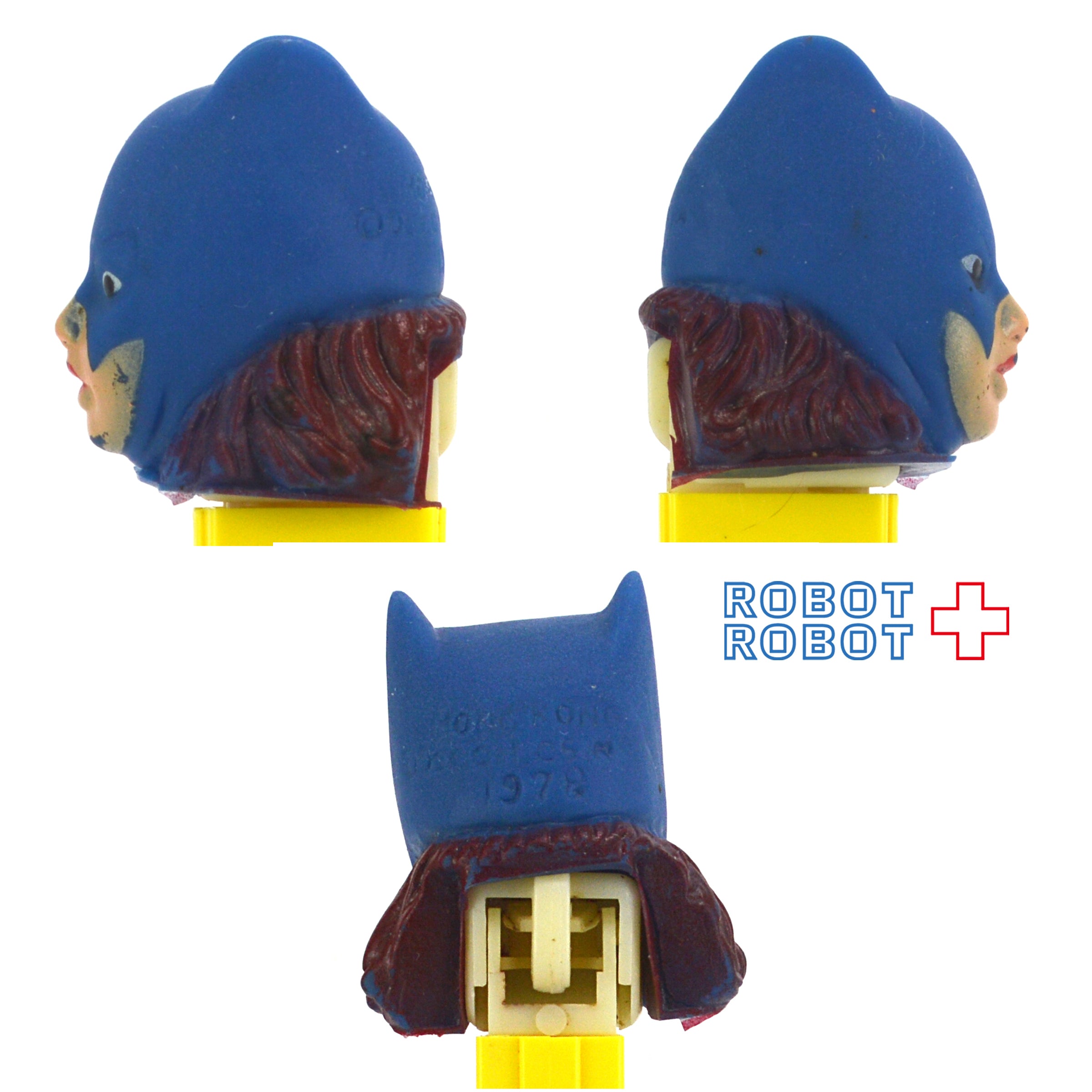 PEZ ソフトヘッド・スーパーヒーローズ バットガール 足なし 3.8