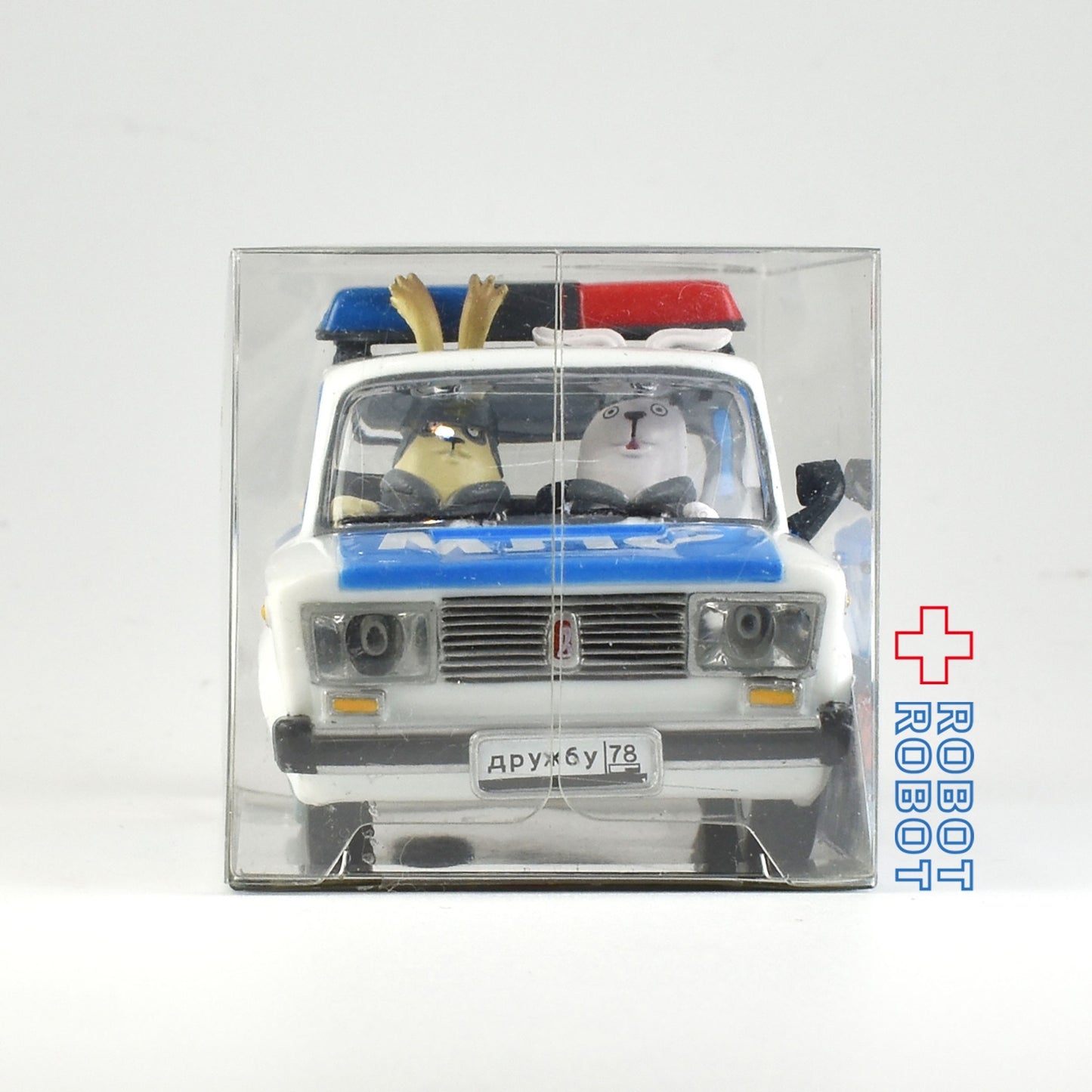 ウサビッチ プルバックトイ パトロールカー