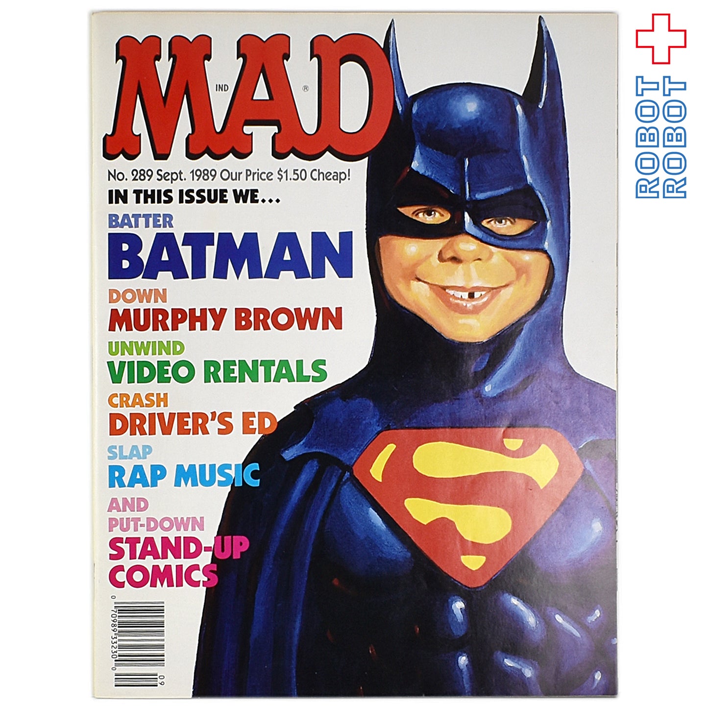 MAD MAGAZINE マッドマガジン no.289 Sept.1989