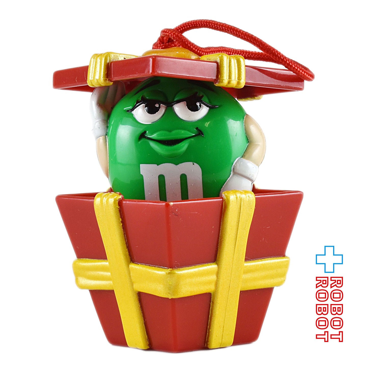 M&M's グリーン クリスマスプレゼント クリスマスオーナメント