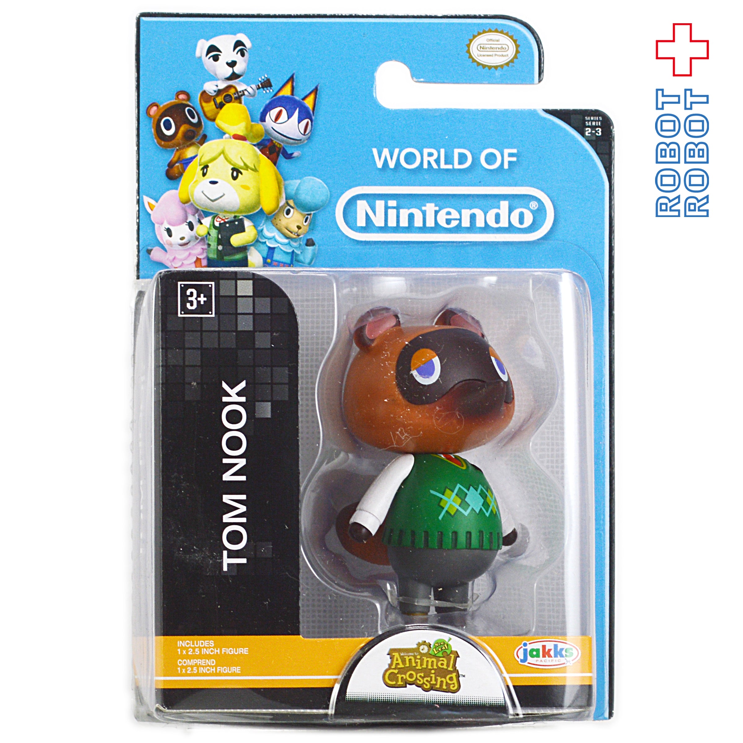 ワールドオブニンテンドー どうぶつの森 たぬきち 2.5インチアクション