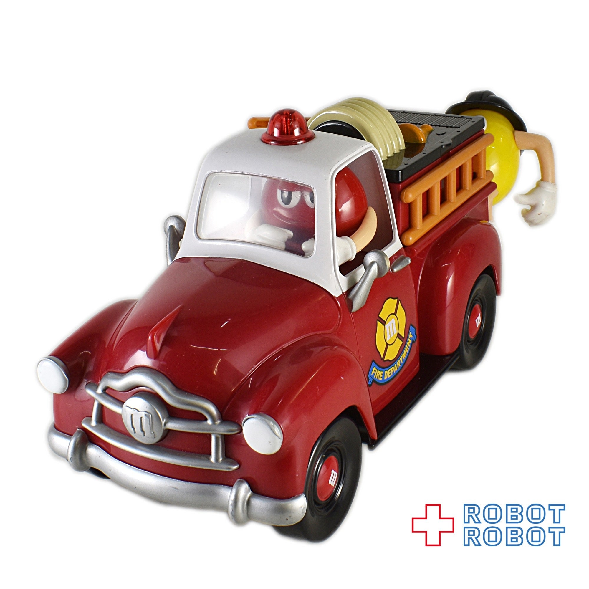 レトロ M&M ディスペンサー 消防車 ファイヤートラック