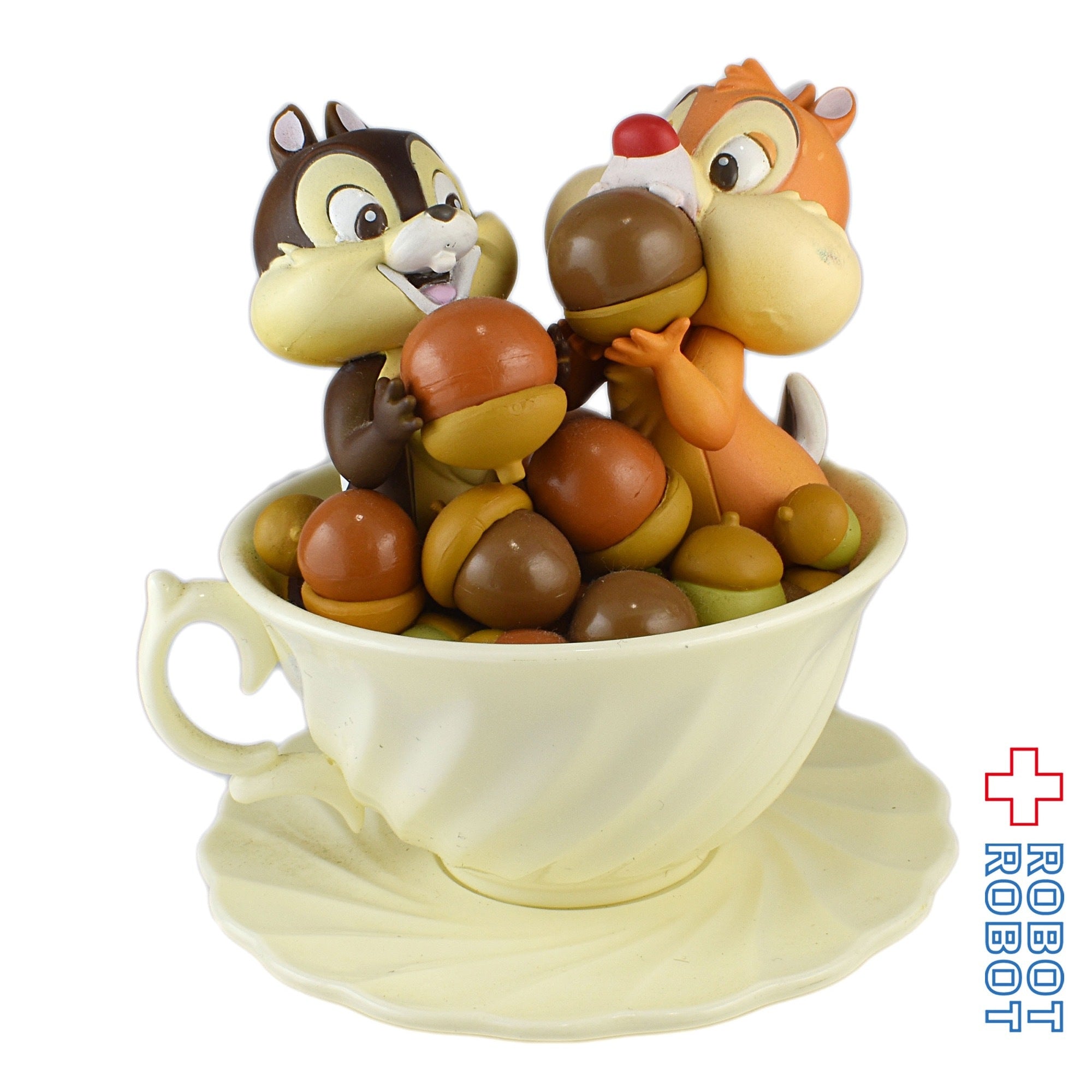 一番くじ　ディズニーキャラクターズ　C賞　チップ&デール　ティカープフィギュア 1番くじ C賞 チップ＆デール ティーカップフィギュア – ROBOTROBOT