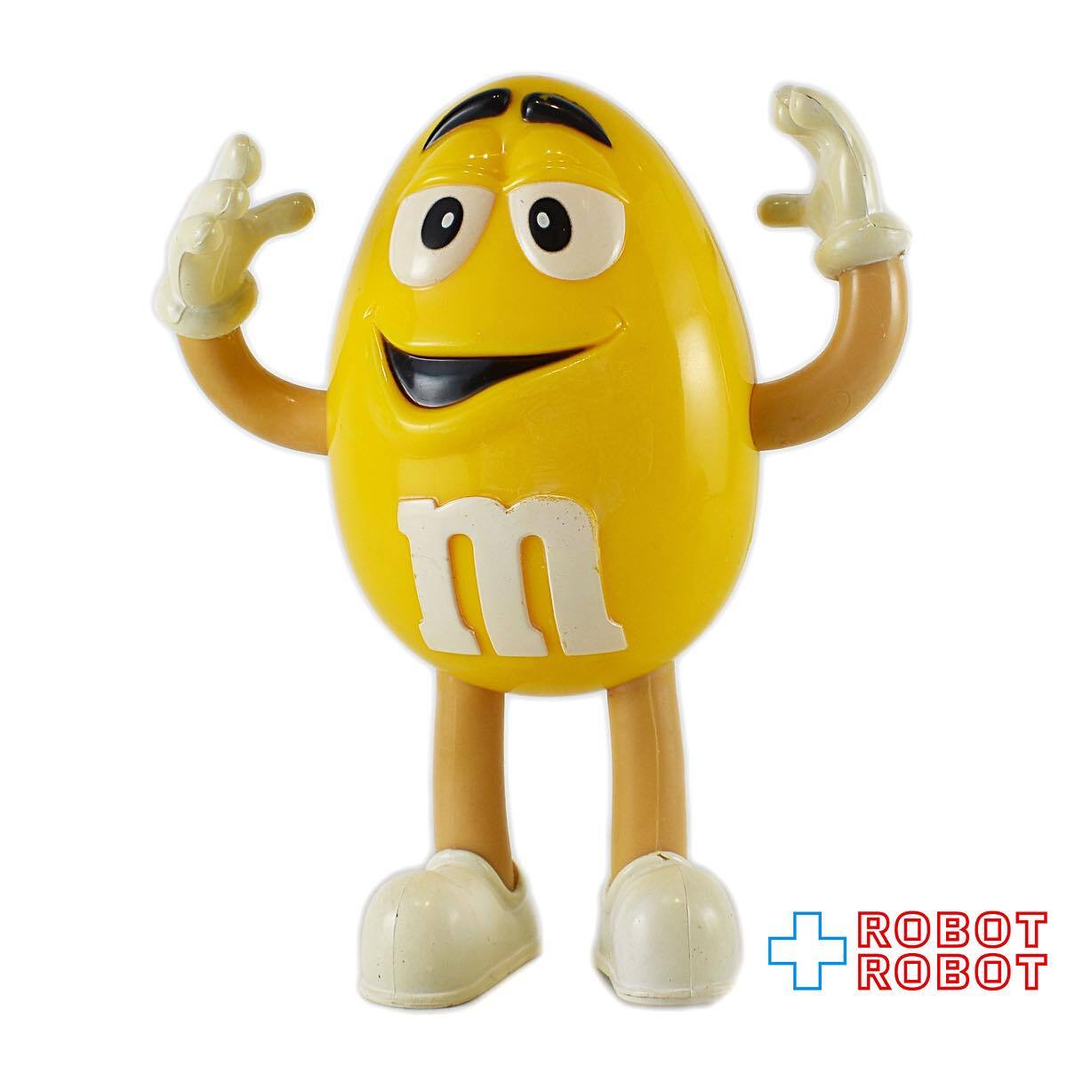 M&M's ディスペンサー フィギュア イエロー 13cm エムアンドエムズ