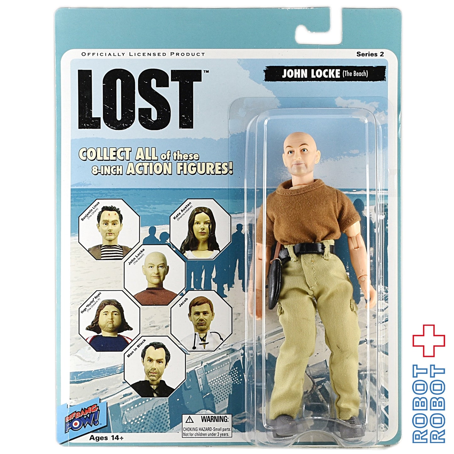 ロスト LOST ジョン・ロック (ザ・ビーチ)  8インチ アクションフィギュア